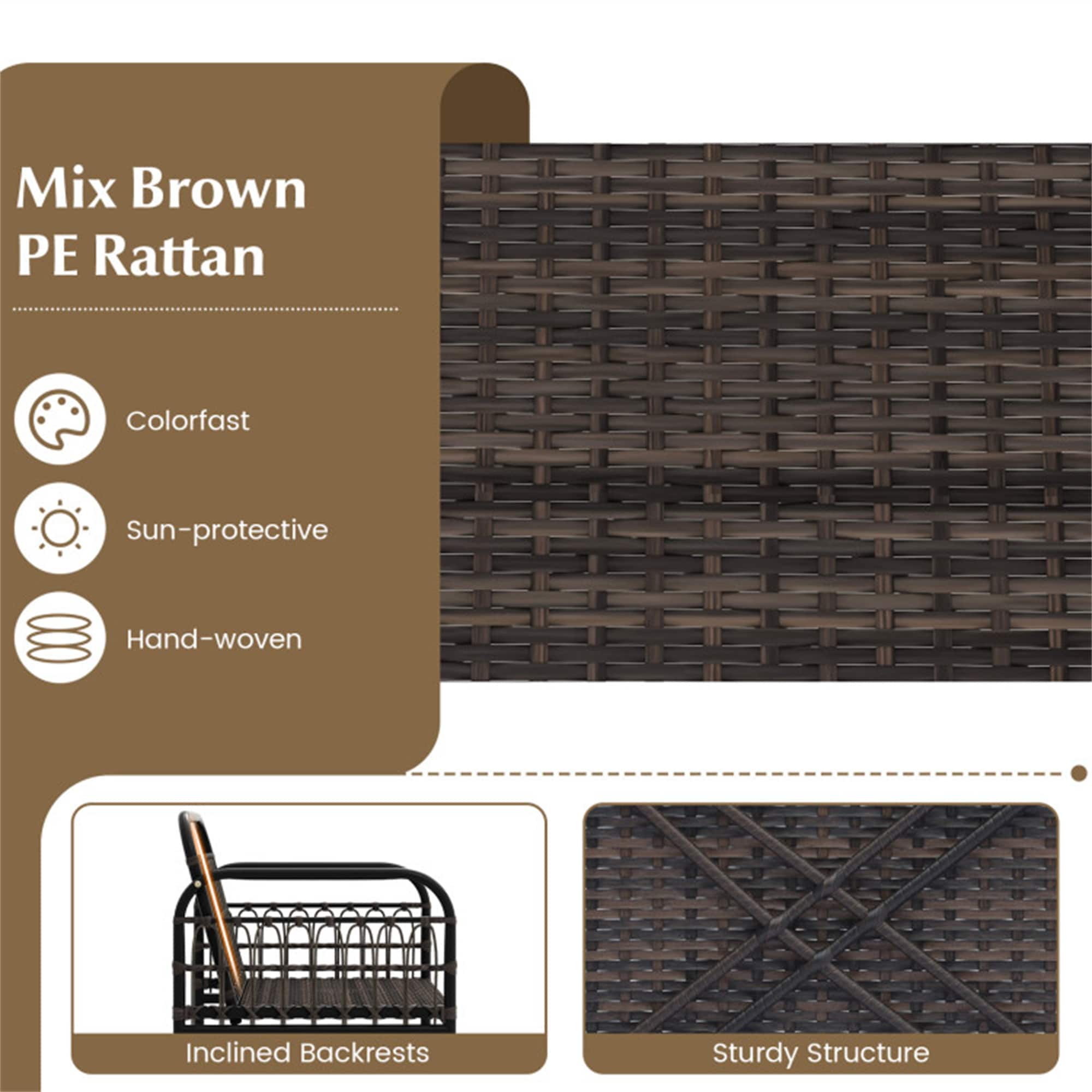 BABOOM BOM-0188DK-CO Patio-Conversation-Sets - View #6