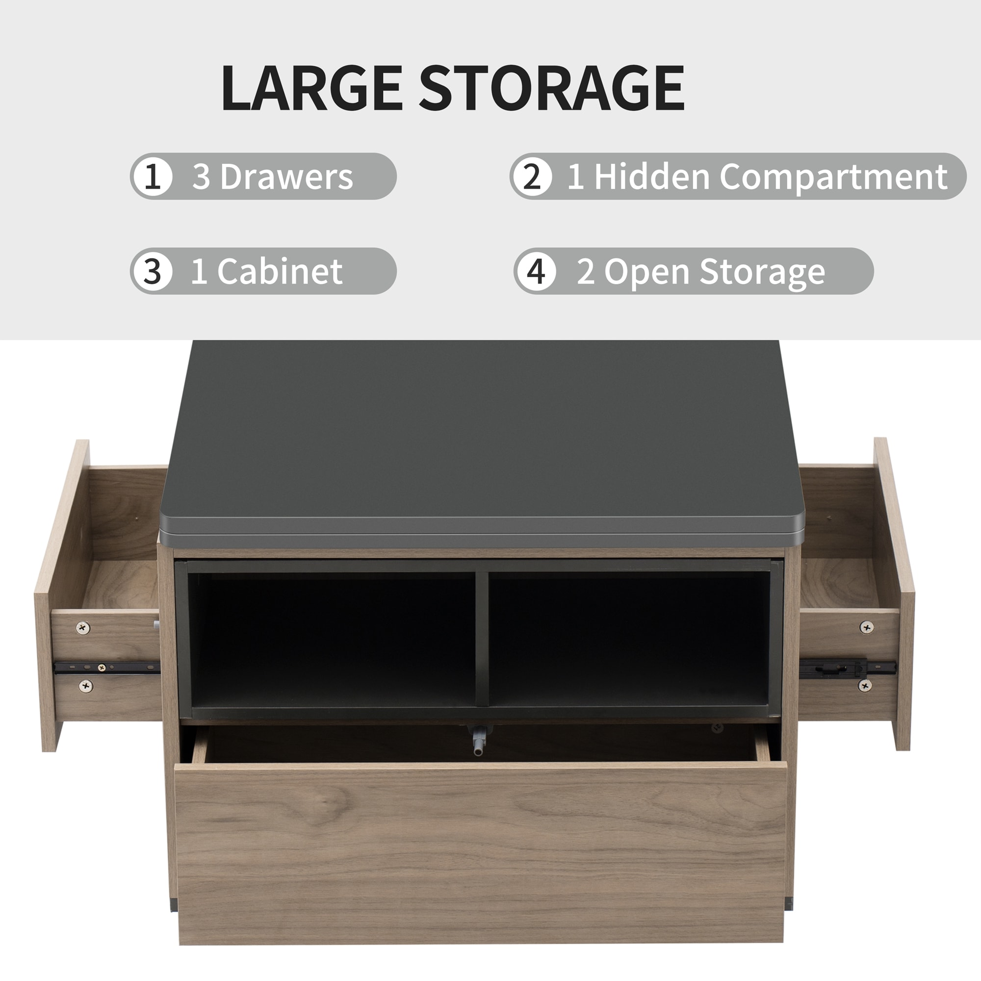 ModernLuxe L3P-CH307463AAG Coffee-Tables - View #10