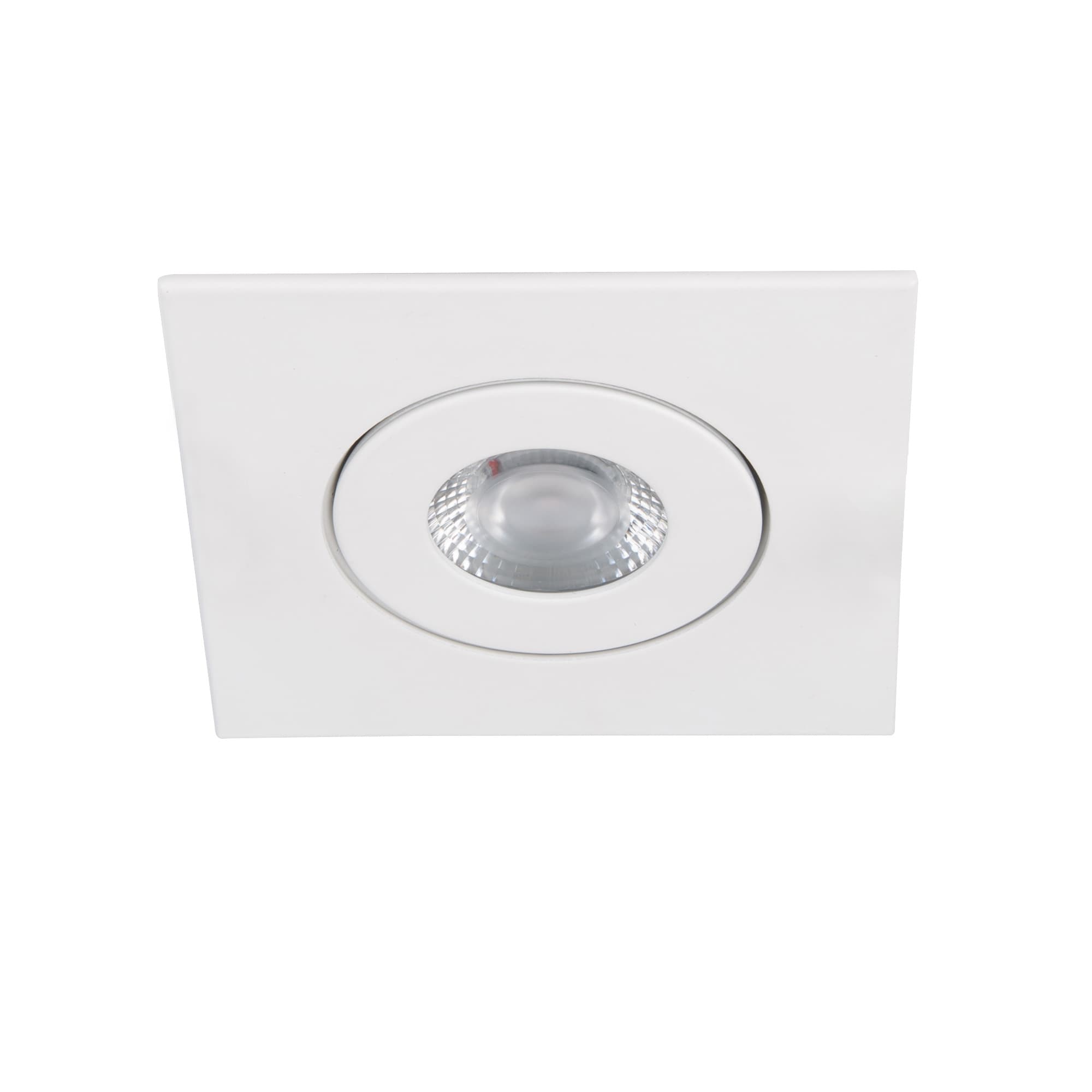 Lotos 3.5'' White Aluminum Canless LED Recessed Lighting Kit