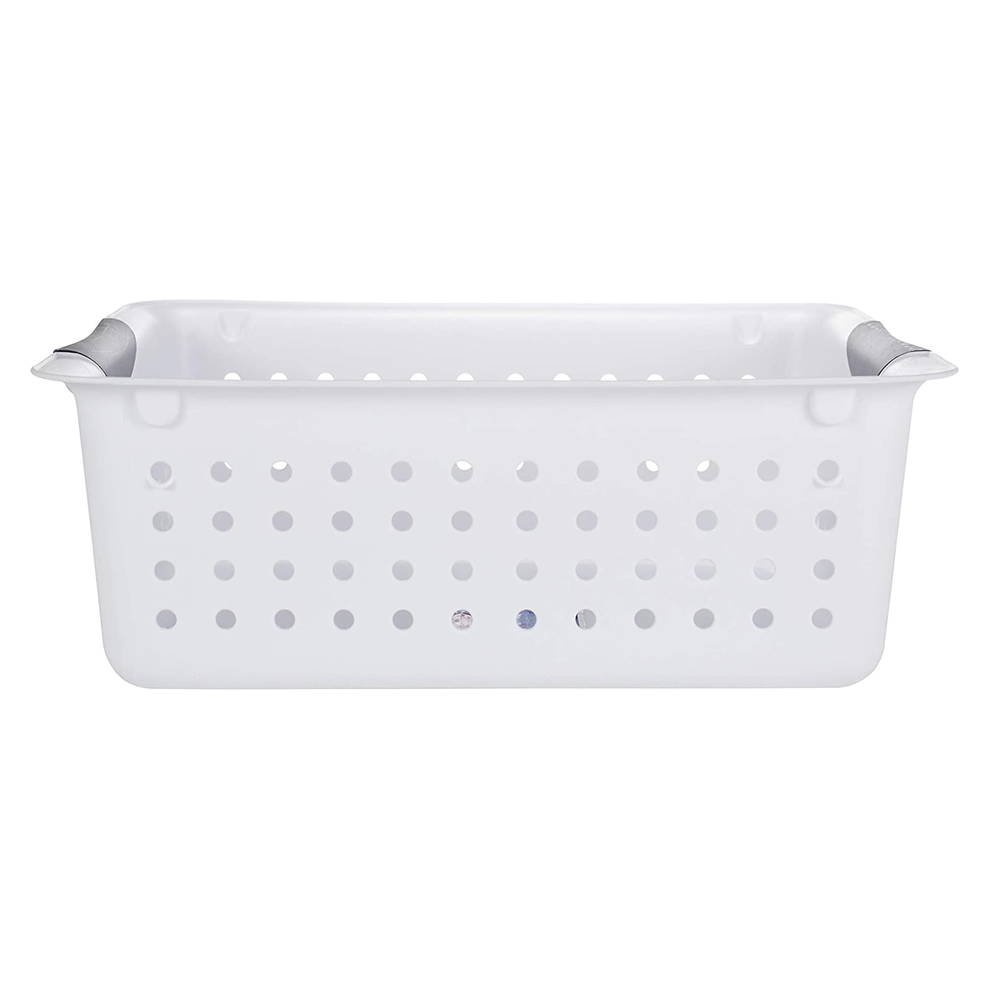 Sterilite Corporation 6-Pack 13.75-in W x 10.5-in H x 15.25-in D White  Plastic Stackable Milk Crate in the Storage Bins & Baskets department at