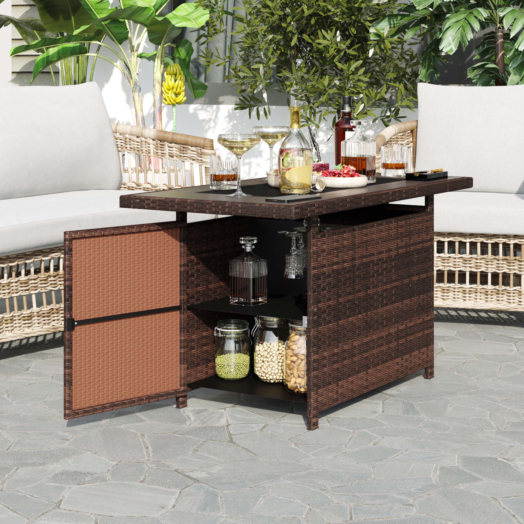 AOXUN G25005BR-1 Outdoor-Gas-Firepits - View #2
