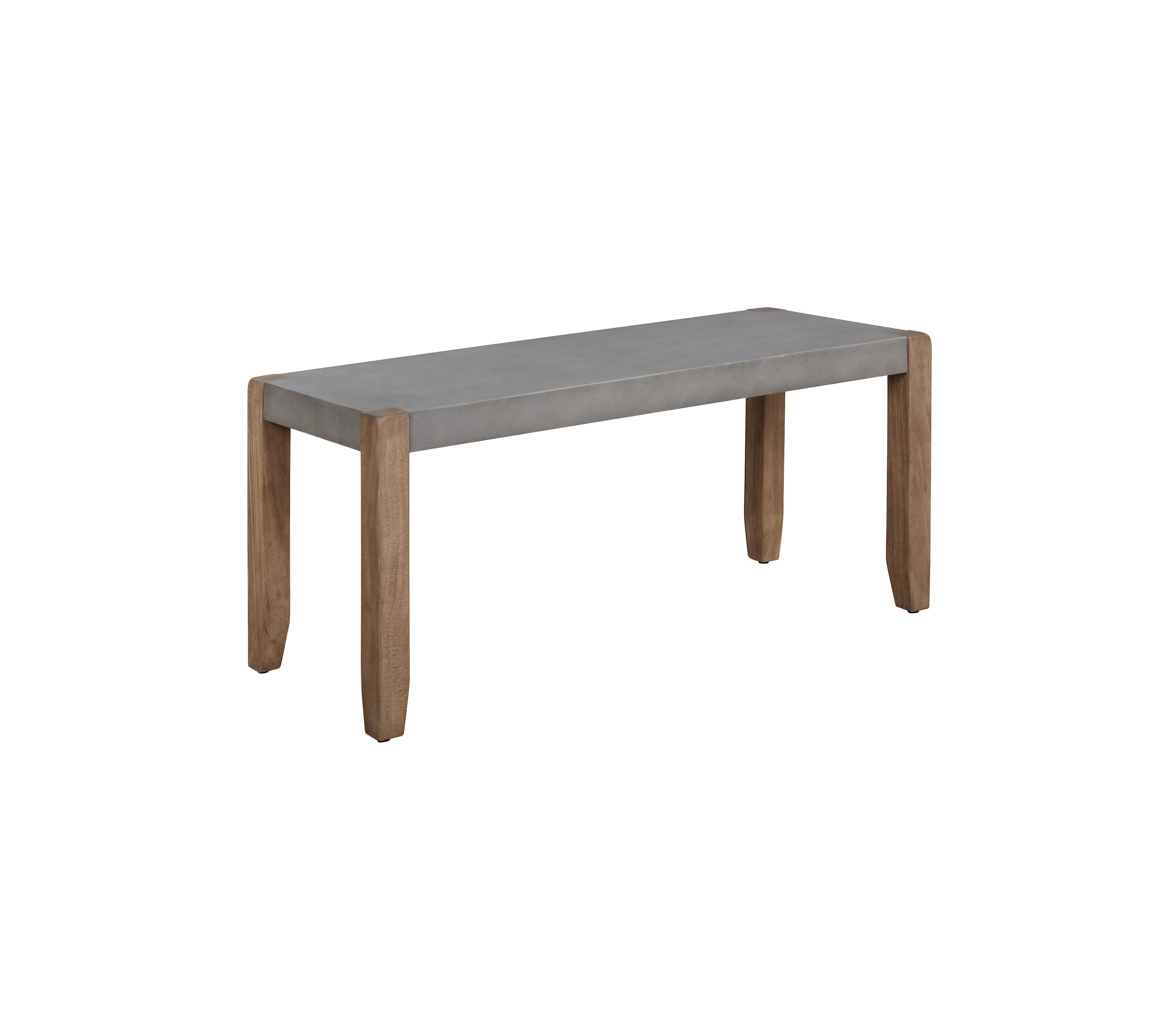 Alaterre Furniture ANNP0371 bench - View #2