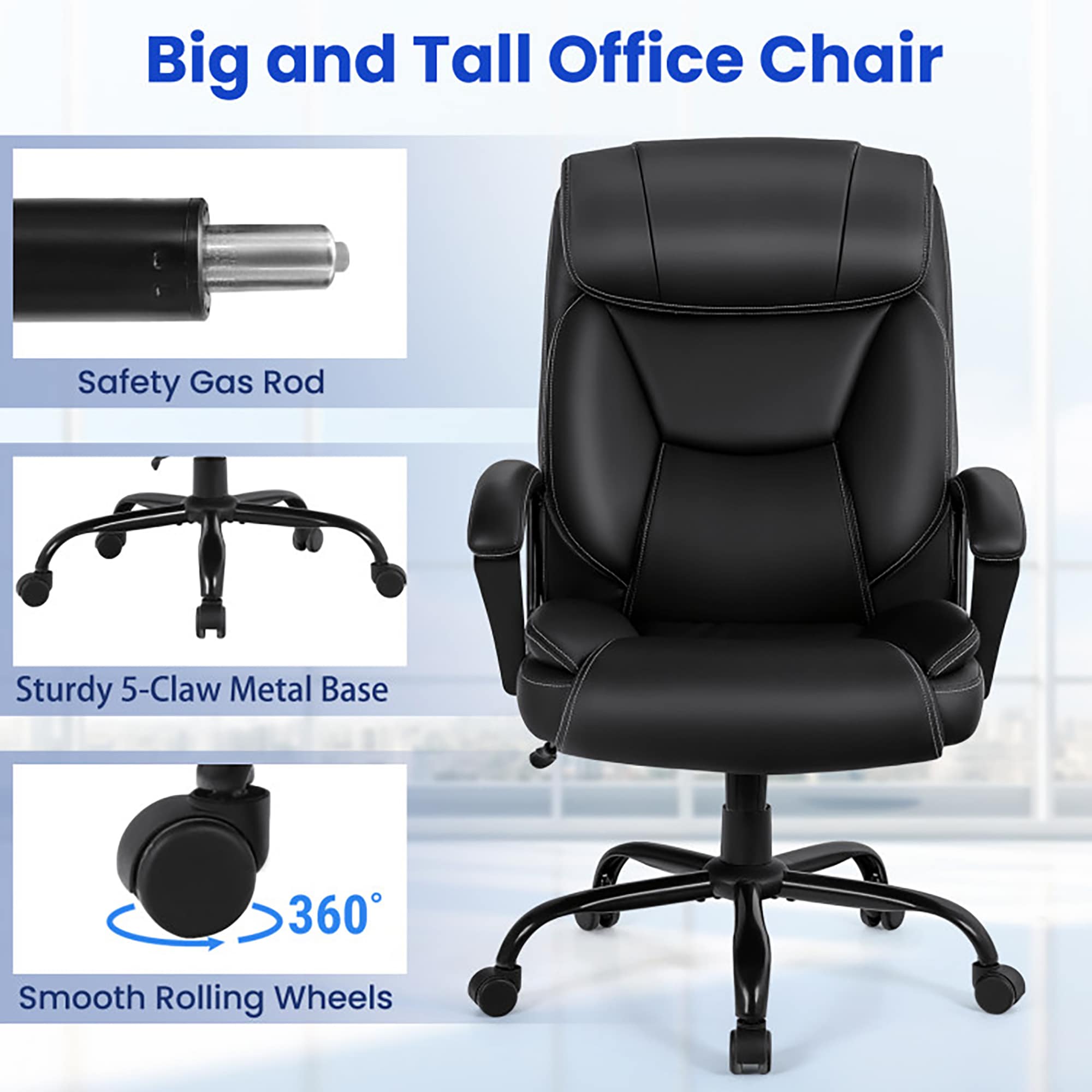 Sumyeg WF-HW62042PI-LA Office-Chairs - View #7