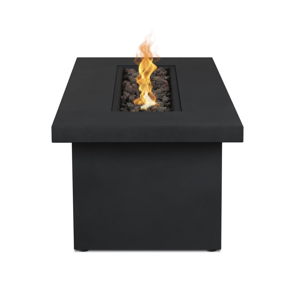 Real Flame Berthoud 48-in W 50000-BTU Stacked Stone Portable Composite ...