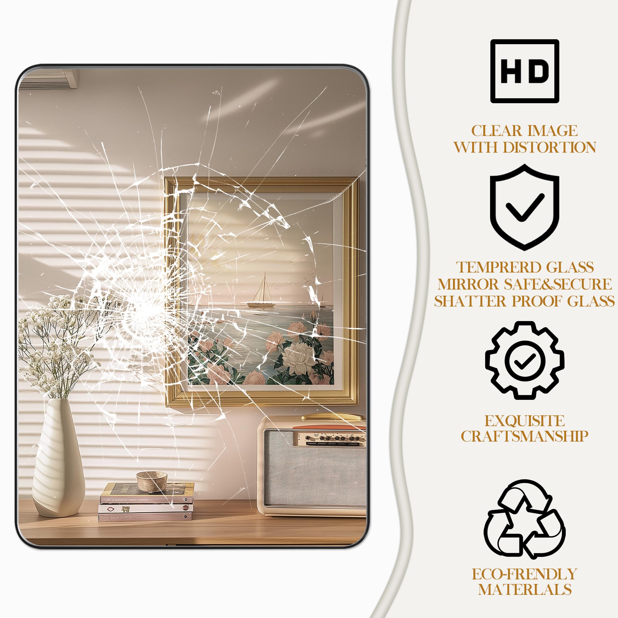 Aoibox LAB0HXUL Decor-Mirrors - View #4