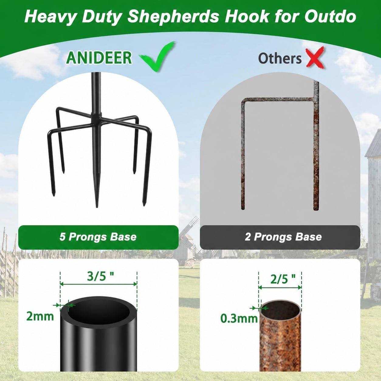 Adrinfly LAD0602D016 Plant-Hooks - View #3