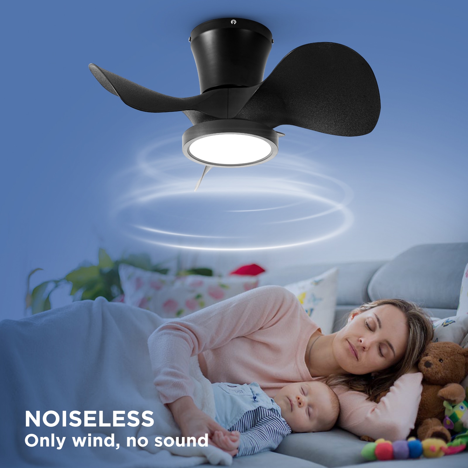 TALOYA TLY-F0-BK-X22 Ceiling-Fans - View #7