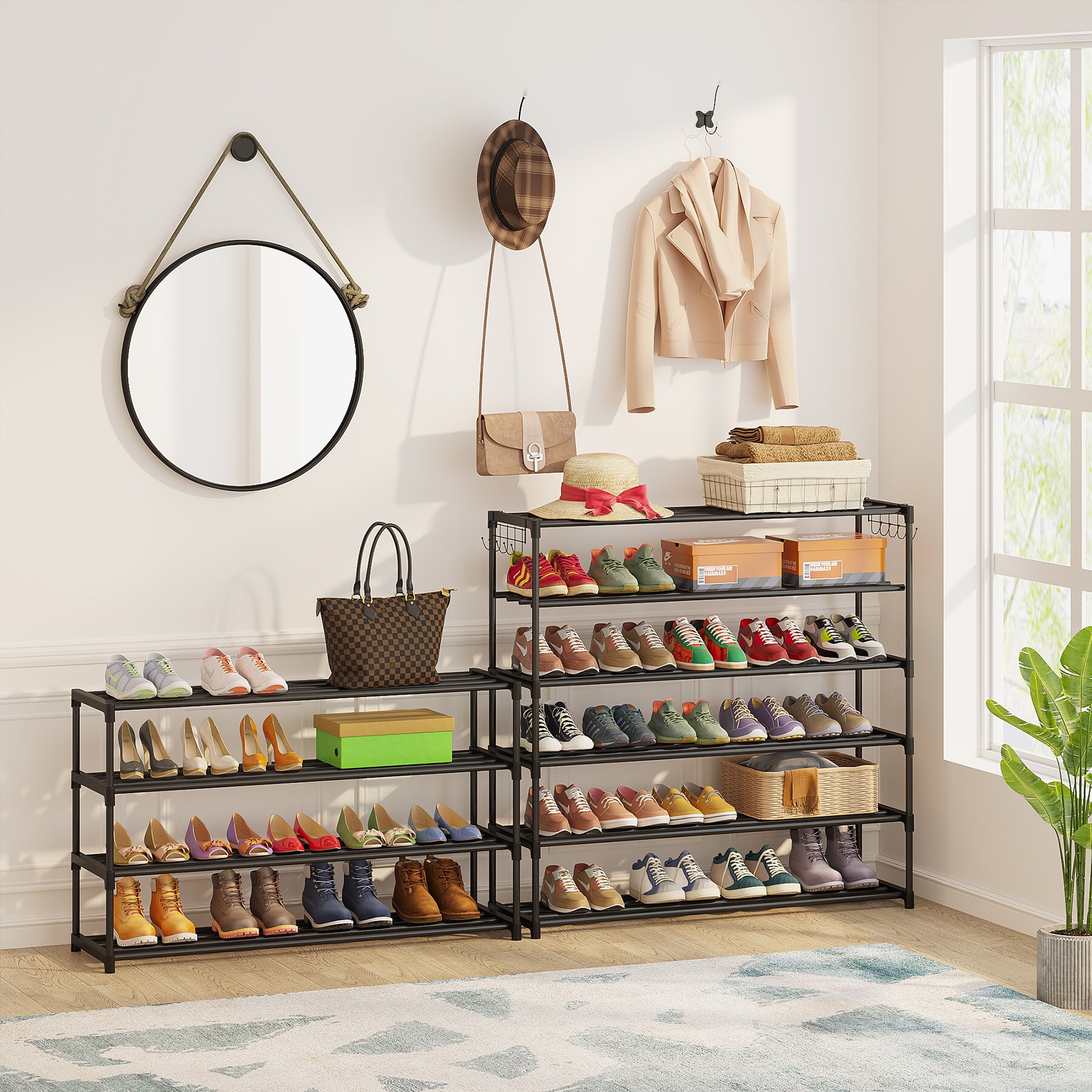 Tribesigns HO-L119BK Shoe-Racks - View #7