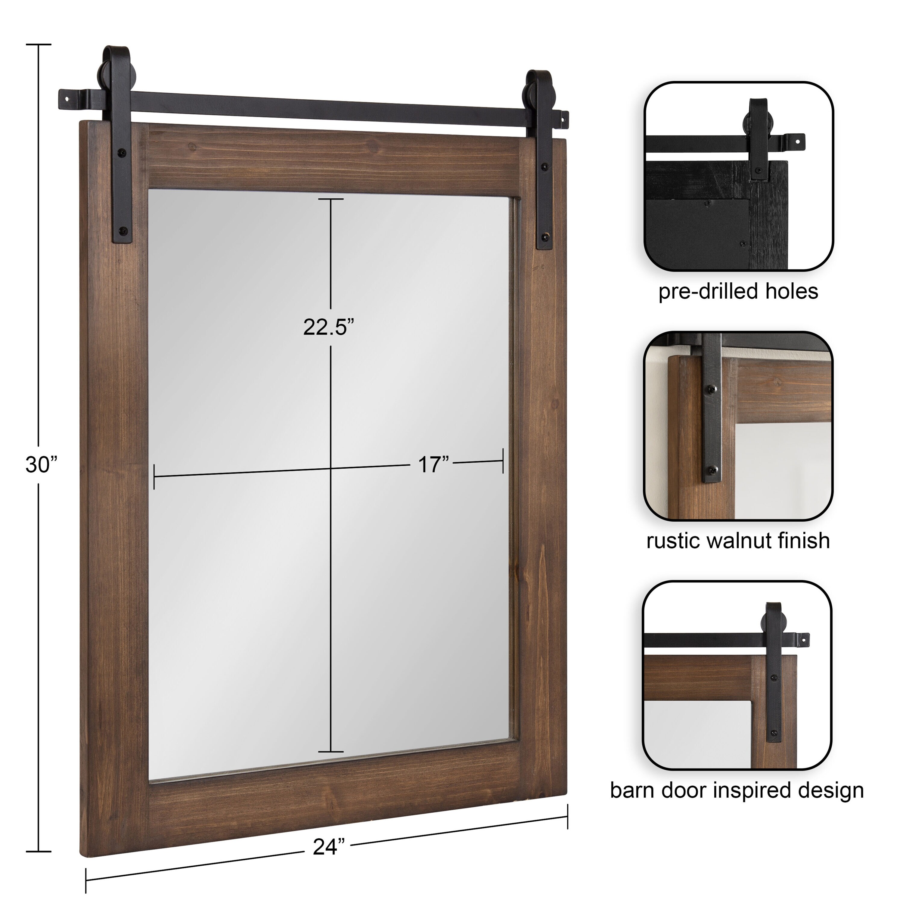 Kate and Laurel 223521 Decor-Mirrors - View #2