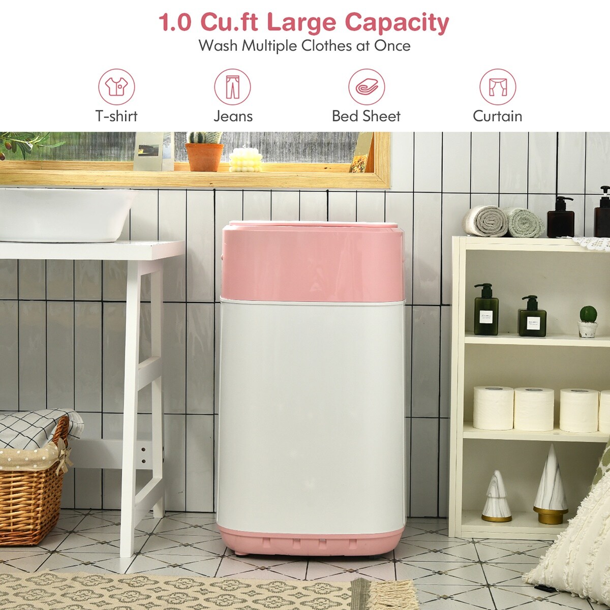 Costway CSHY000766 Tl-Wash - View #2