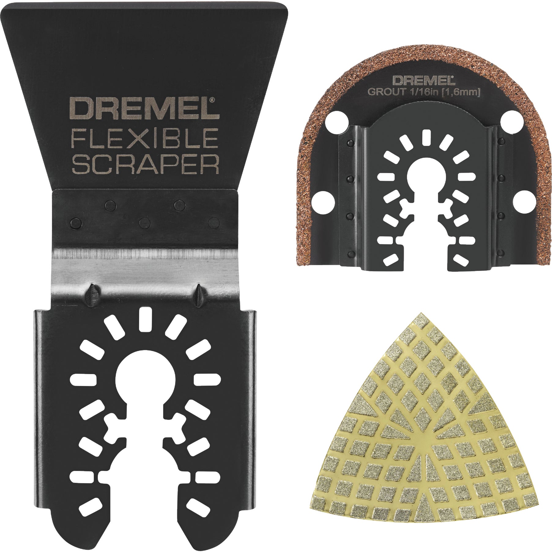 Dremel  Diamond Grit Oscillating Accessory Kit 3 pc