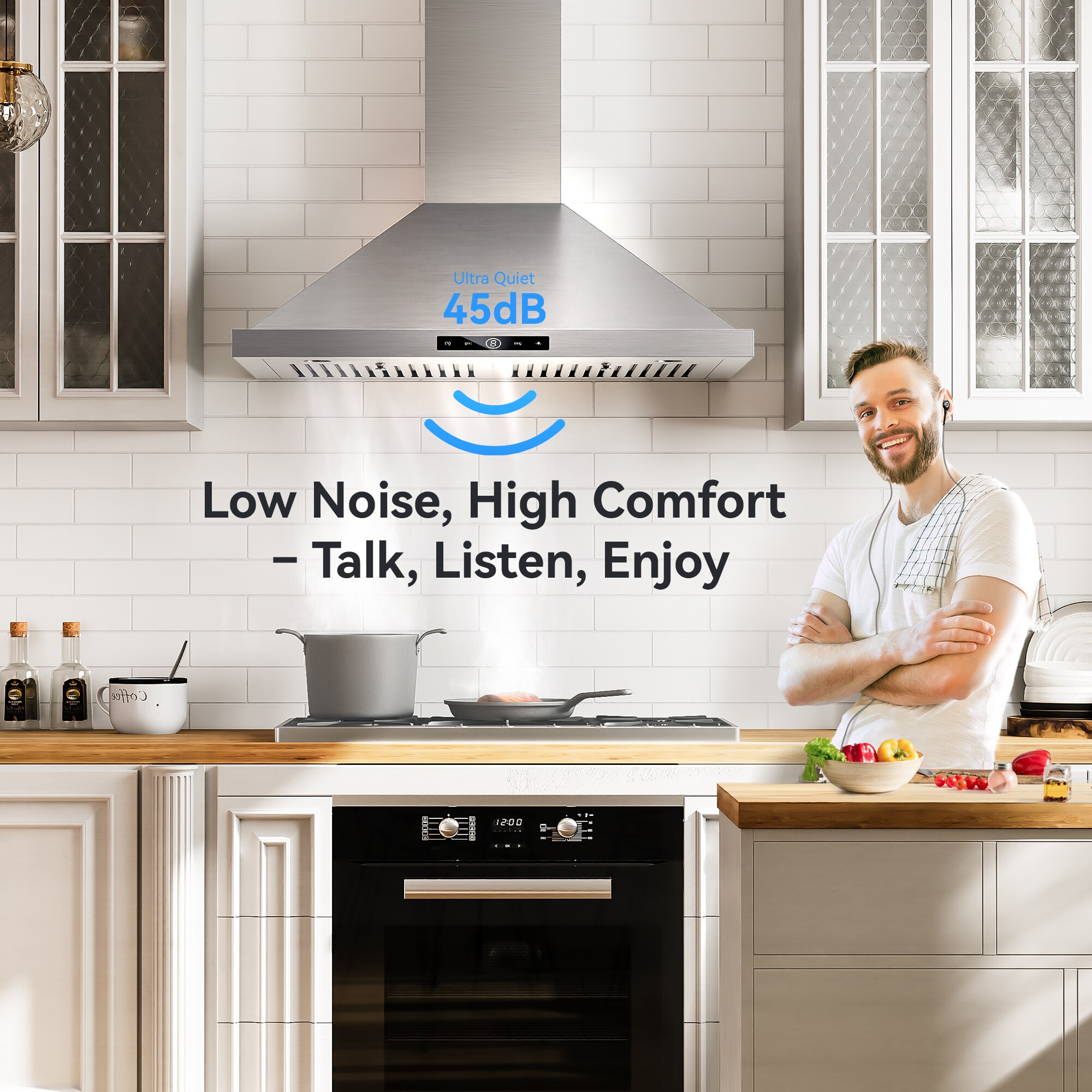 VIKIO VIKRP10-36 Wall-Mounted-Range-Hoods - View #7