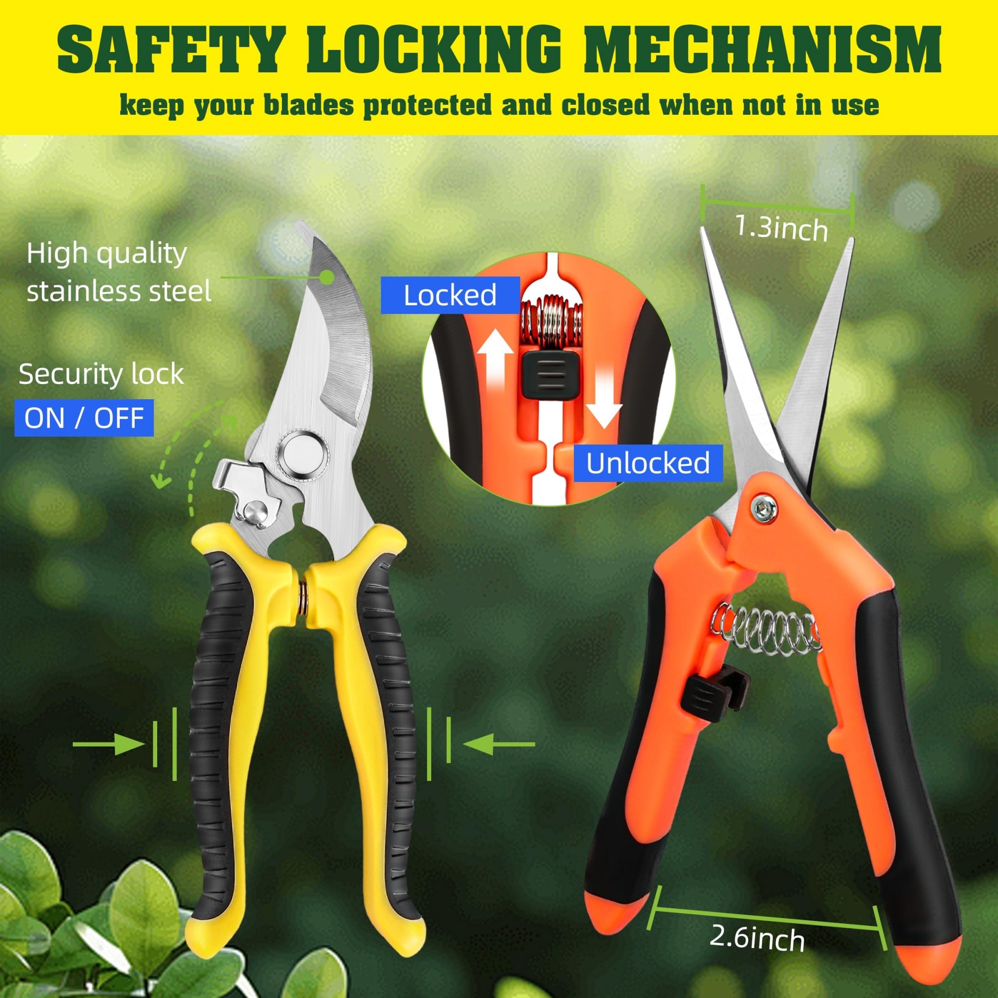 Wudkey L4-QA3M2U Floral-Scissors-Snips - View #4