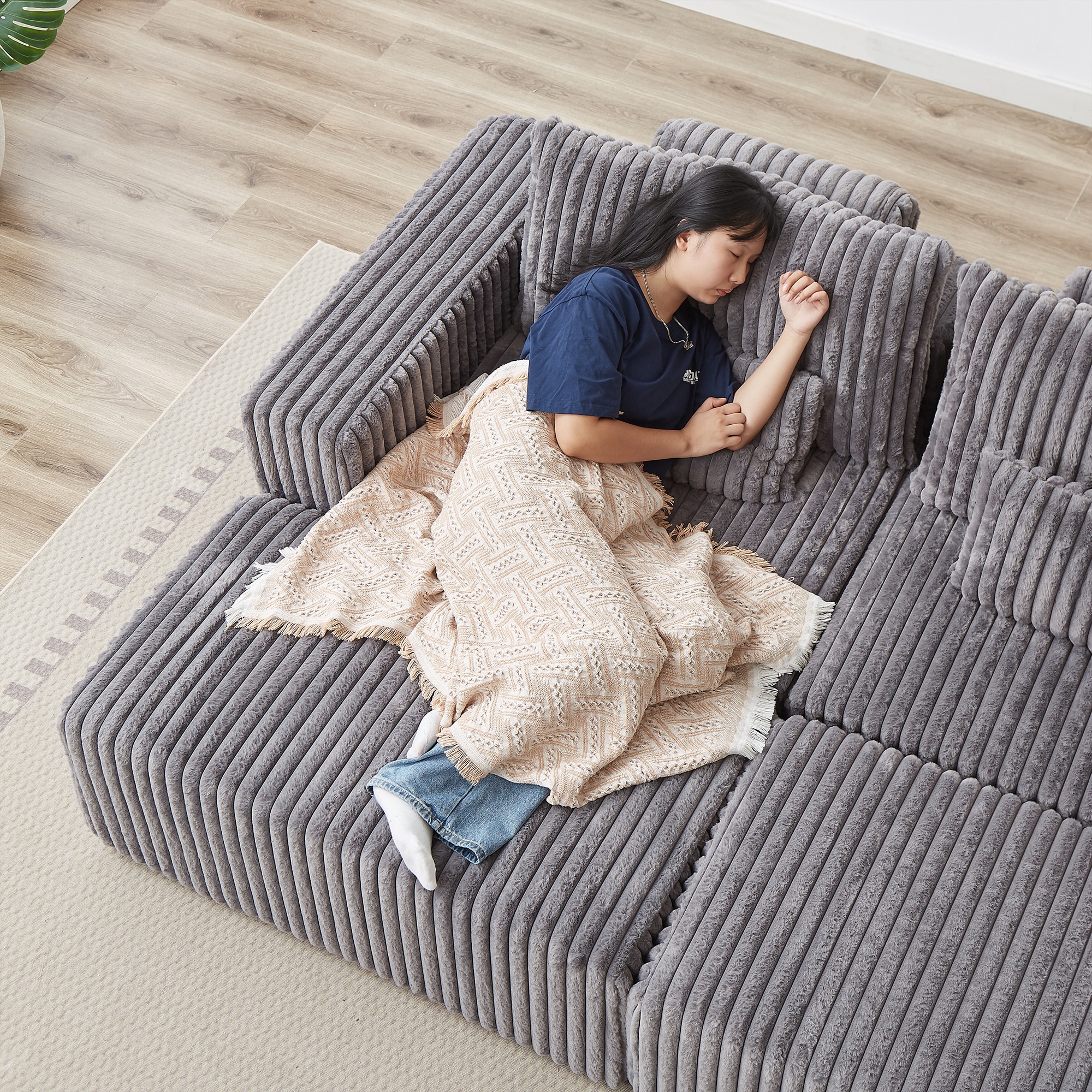 SINOFURN SYA020370GY Sofas-Loveseats - View #16