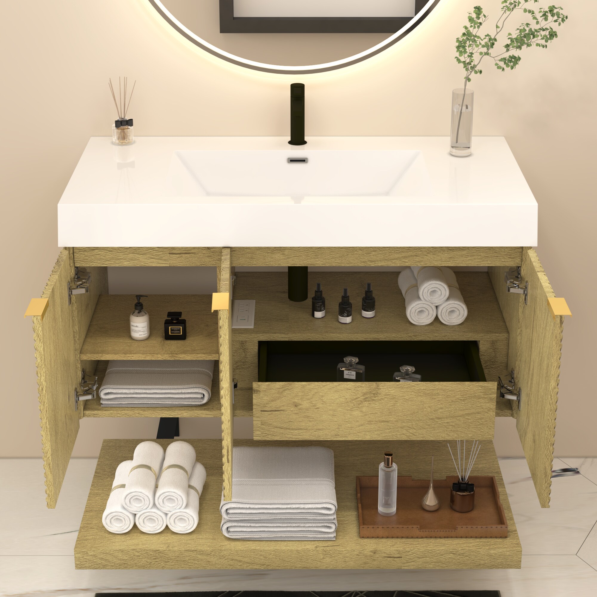 BV Better Vanity MT42L-TG Bath-Vanity-Combo - View #5