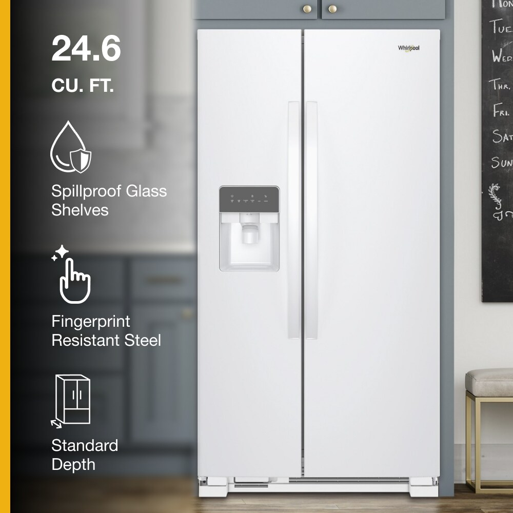 Whirlpool WRS315SDHW Side-By-Side - View #5