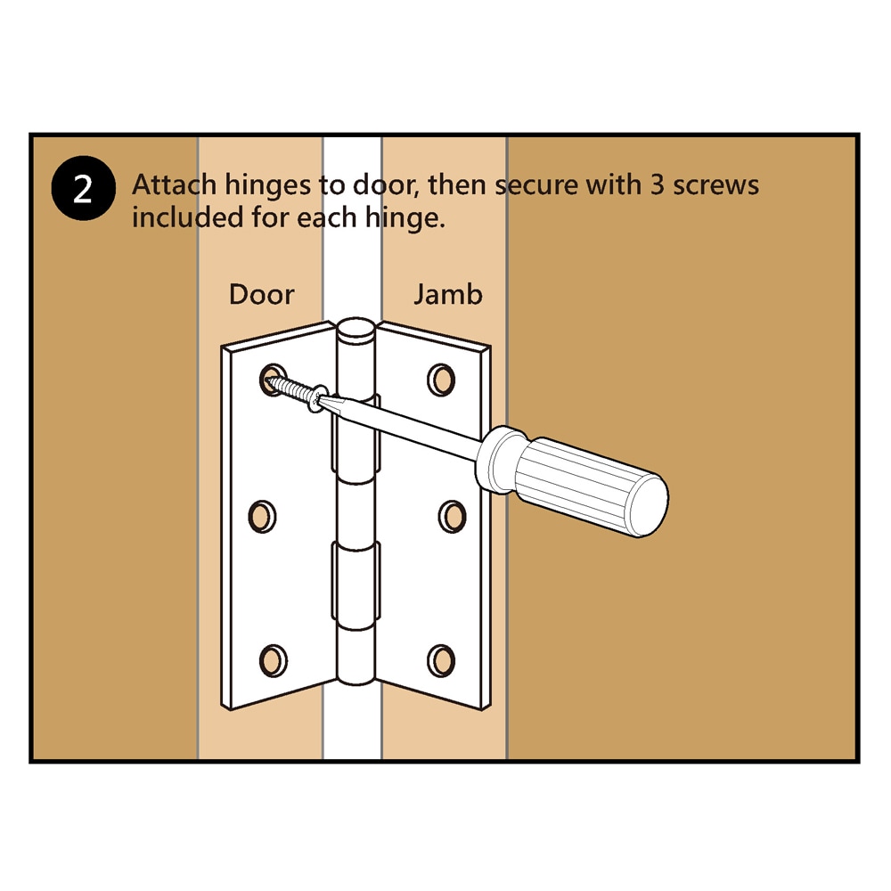 RELIABILT 20384PKBLG Entry-Door-Hinges - View #6