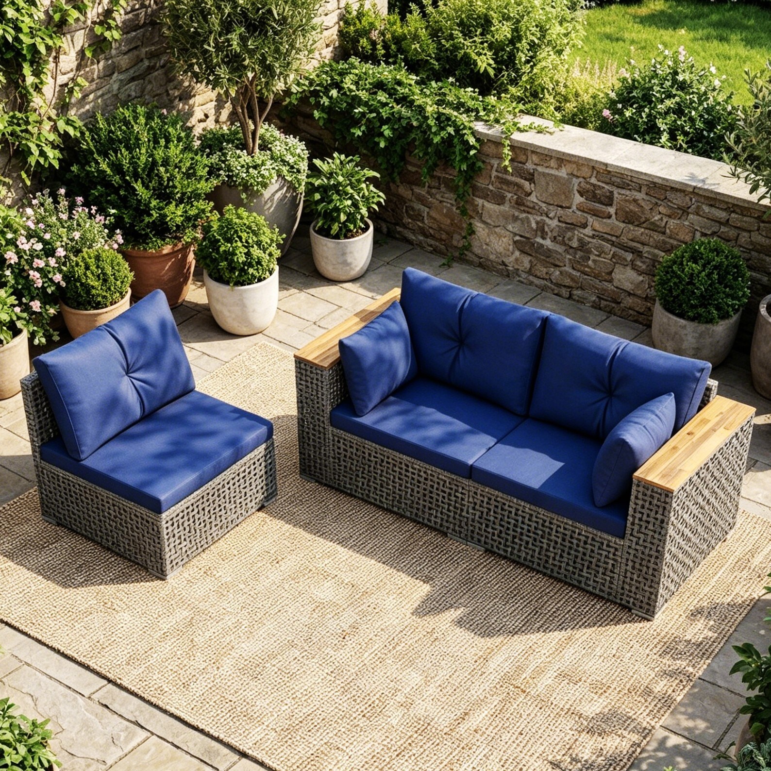 Poinic CWJ75124NY Patio-Sofas-Daybeds - View #2