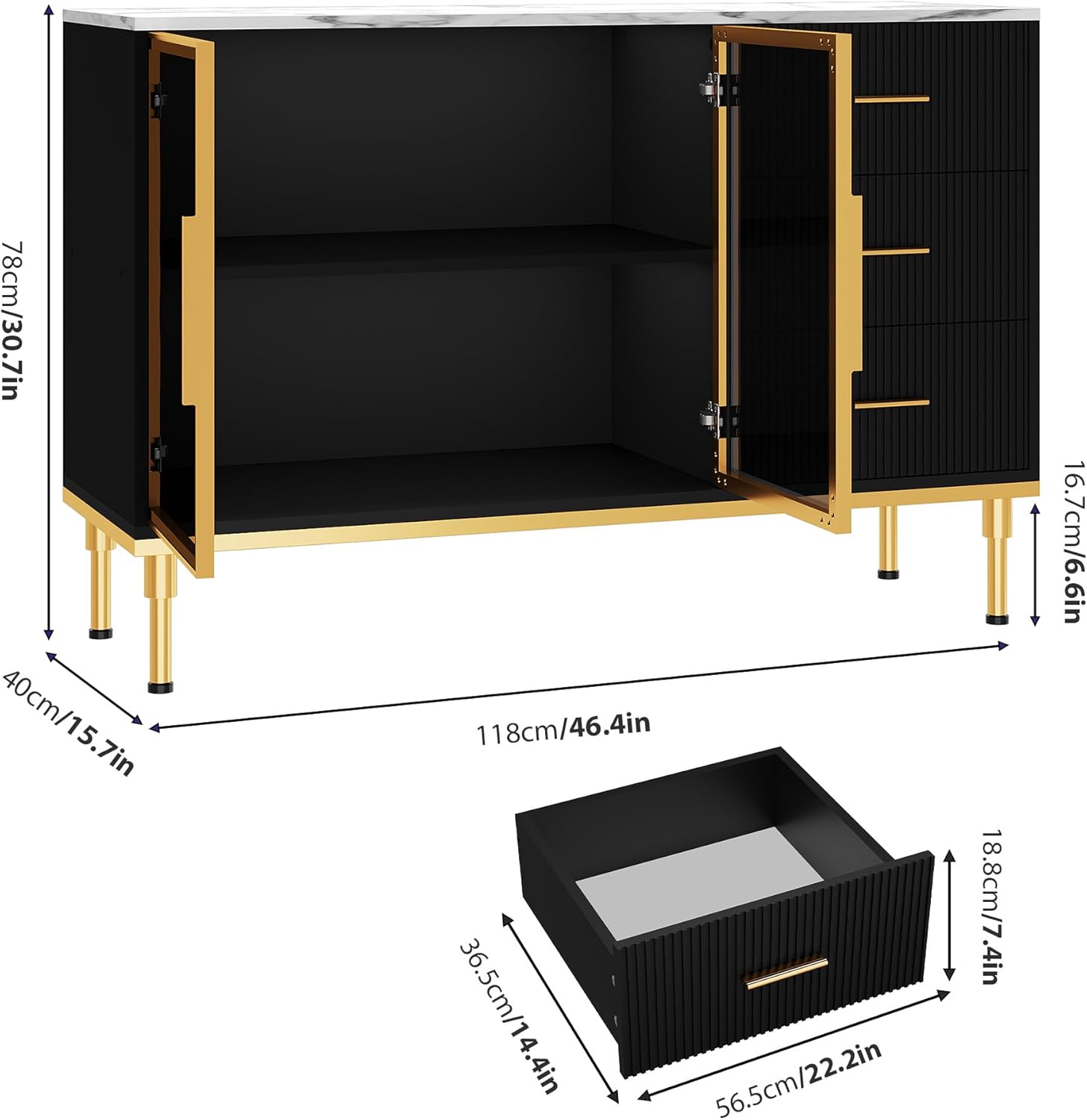 Qeetex GG-W546F070 dressers - View #2