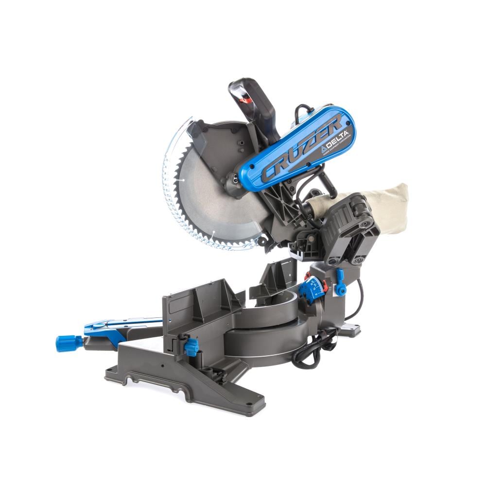 12 In. Dual Bevel Sliding Cruzer Miter Saw DELTA Cruzer 12-in Dual Bevel Sliding Folding Compound Corded Miter Saw