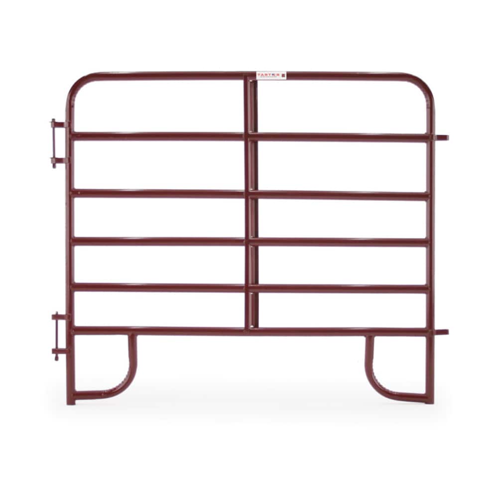 Tarter ECR6 5-ft H x 6-ft W Steel-painted Steel Containment Corral Fence gate