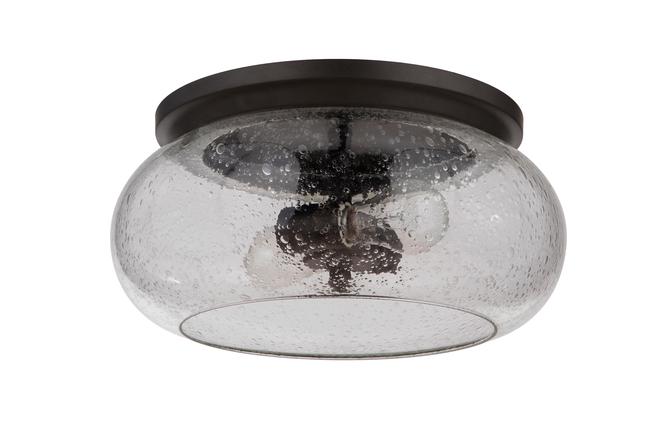 Craftmade 49982-ESP Serene 2 -Light 14.5-in Matte Bronze Flush Mount Light