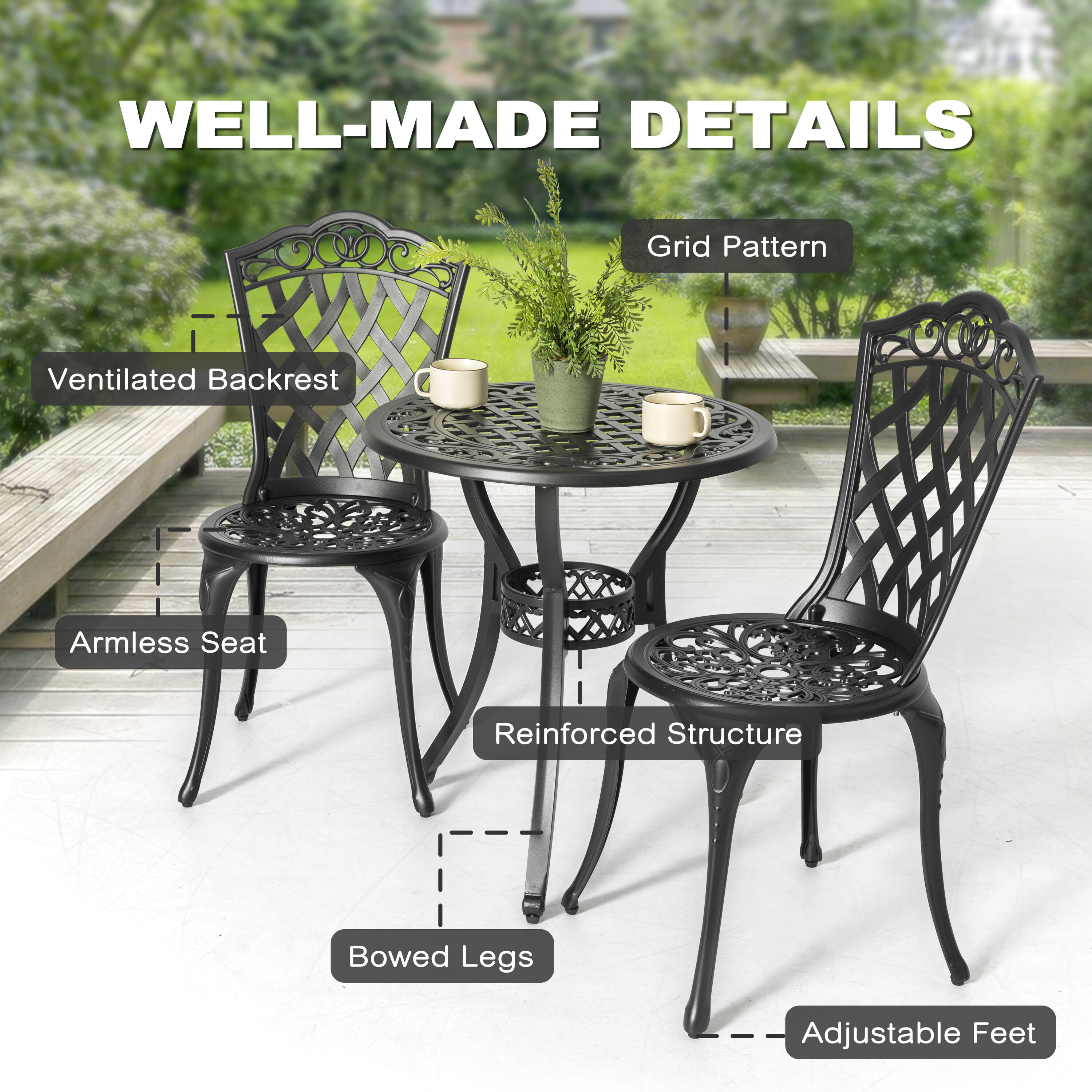 Nuu Garden SCD012BK Patio-Dining-Sets - View #6