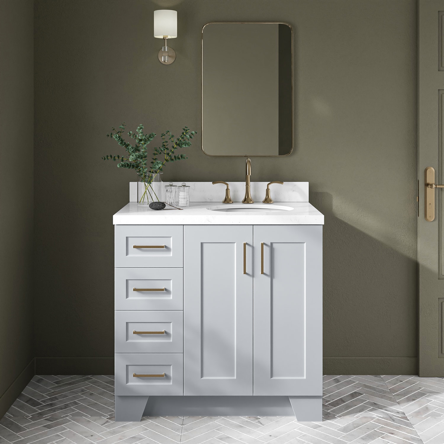 ARIEL Q036S-R-BC-GRY vanities - View #2