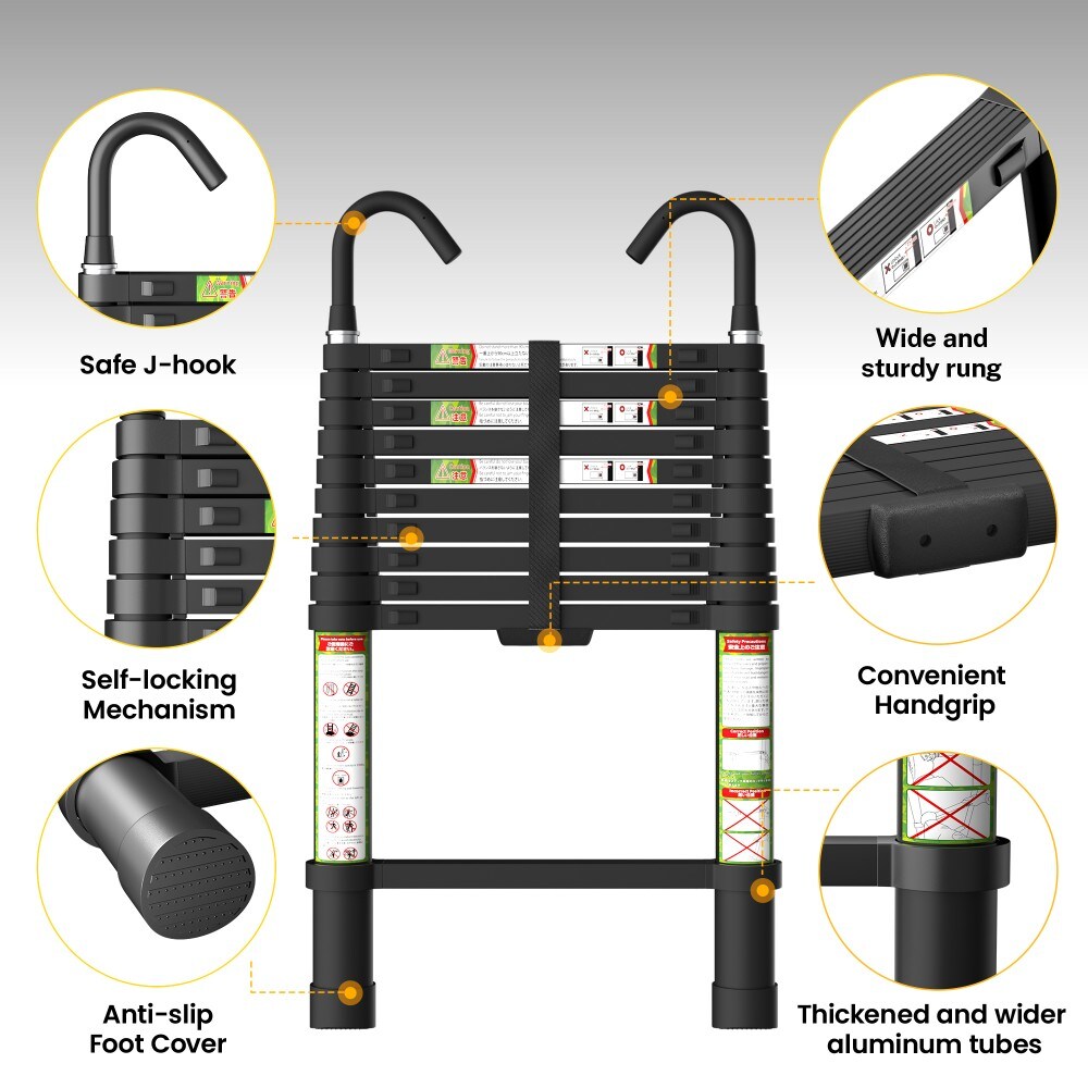 KERDOM 3.2 GGT-BLACK Step-Ladders - View #6
