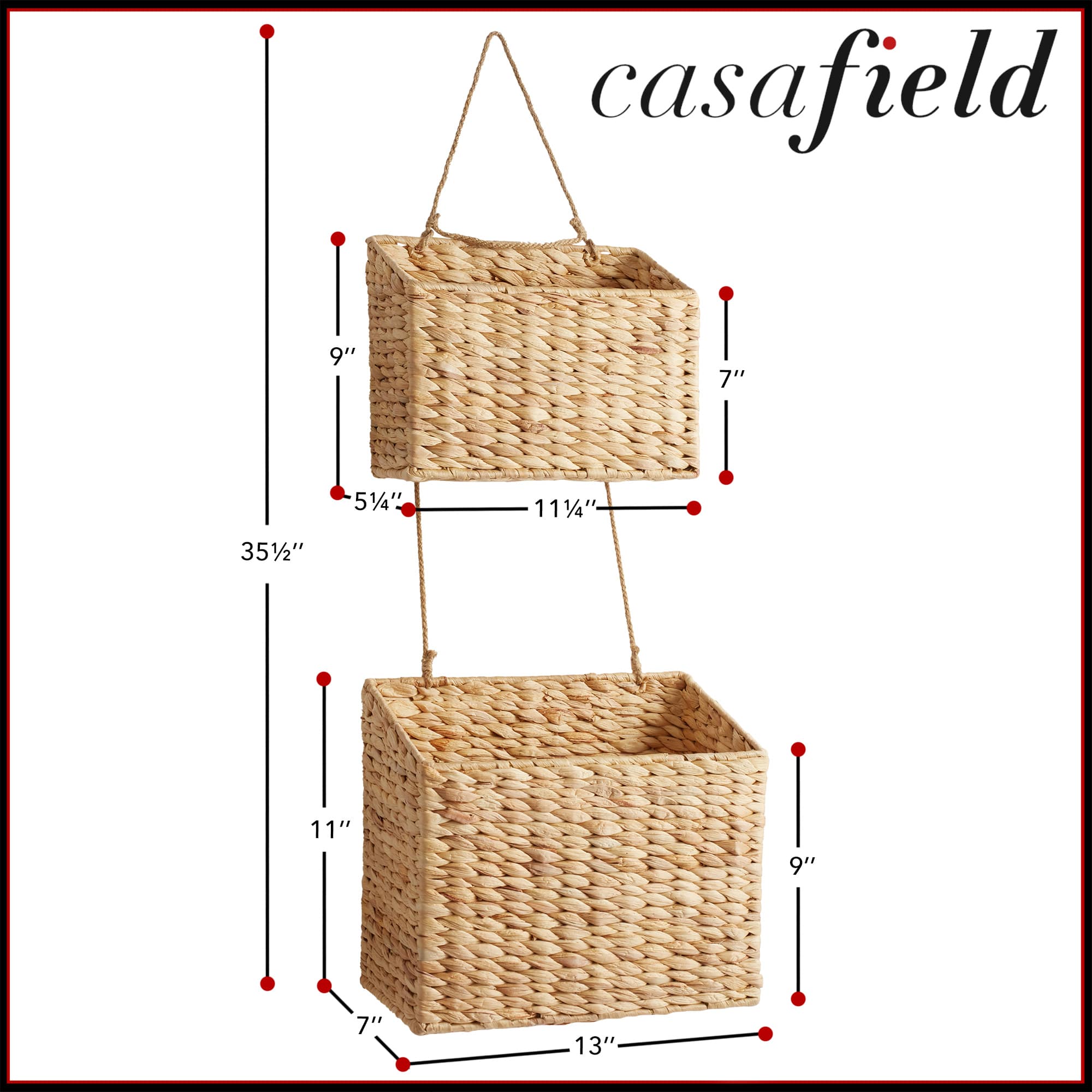 Casafield STO-G4968-NAT Bins-Baskets - View #4