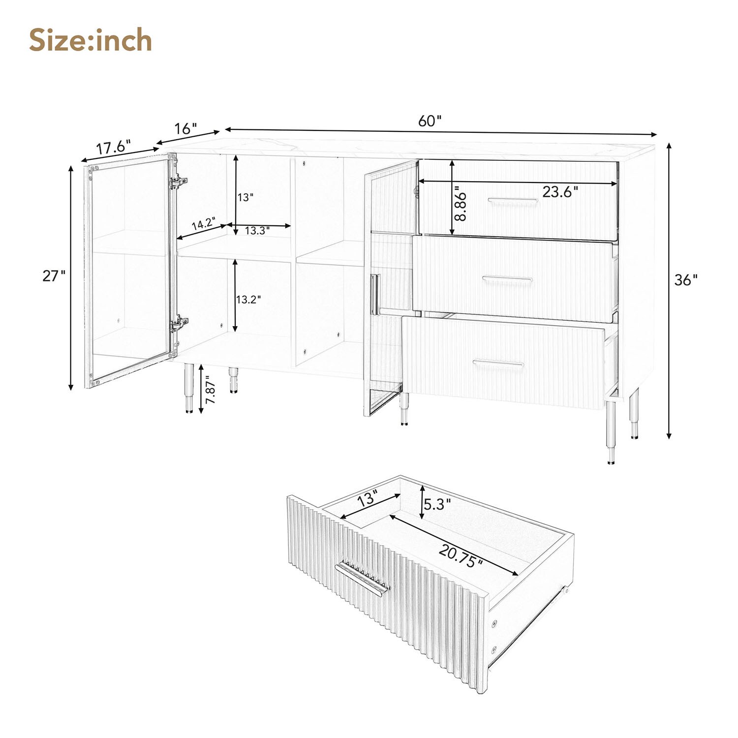 GZMR GZ-99319AAC Dining-Kitchen-Storarge - View #12