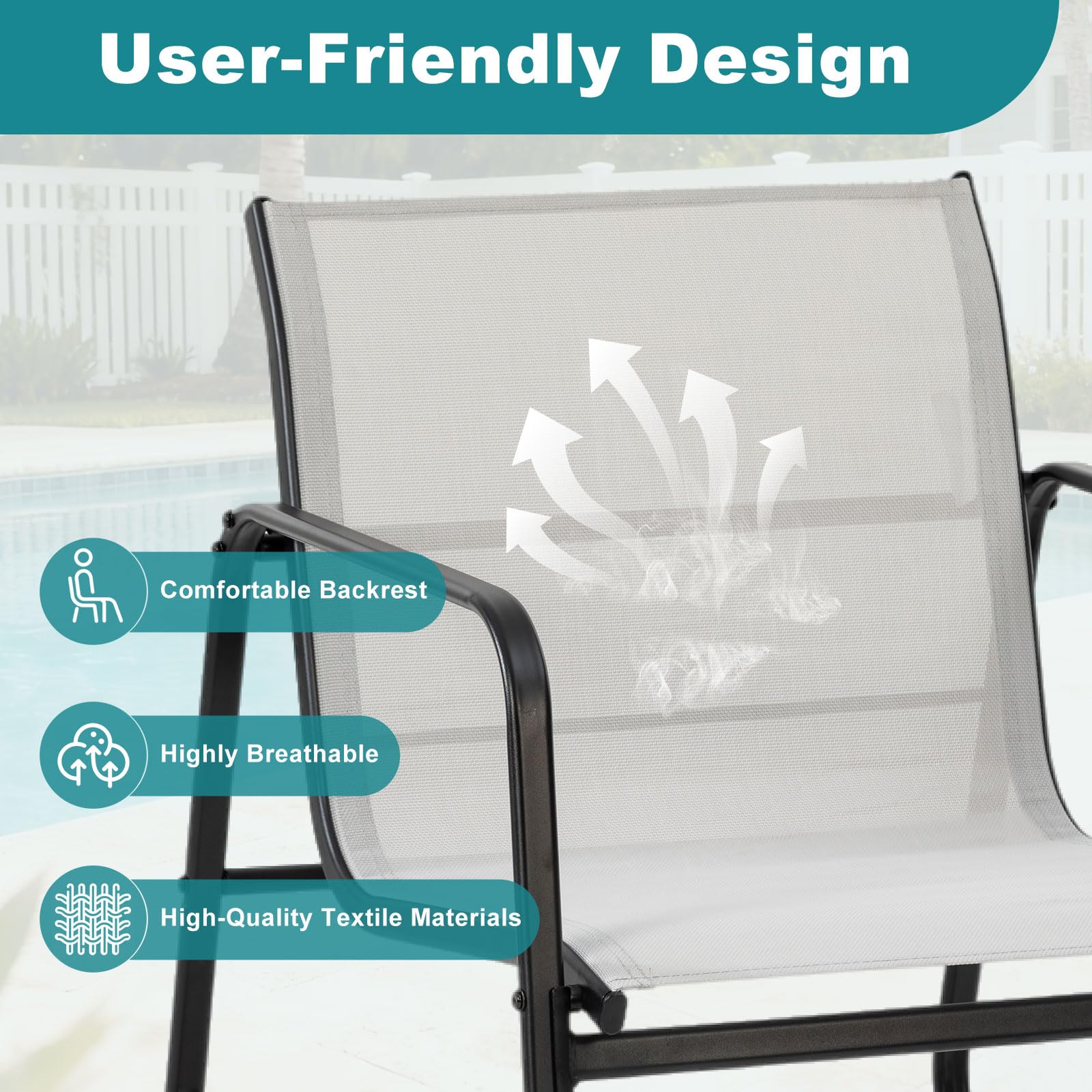 Haysky LSRY-0291.005.001 Patio-Conversation-Sets - View #6