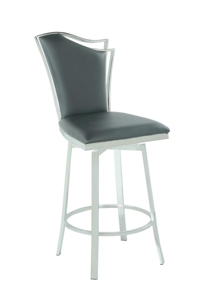 Chintaly Imports NADIA-BS-GRY stools - View #4