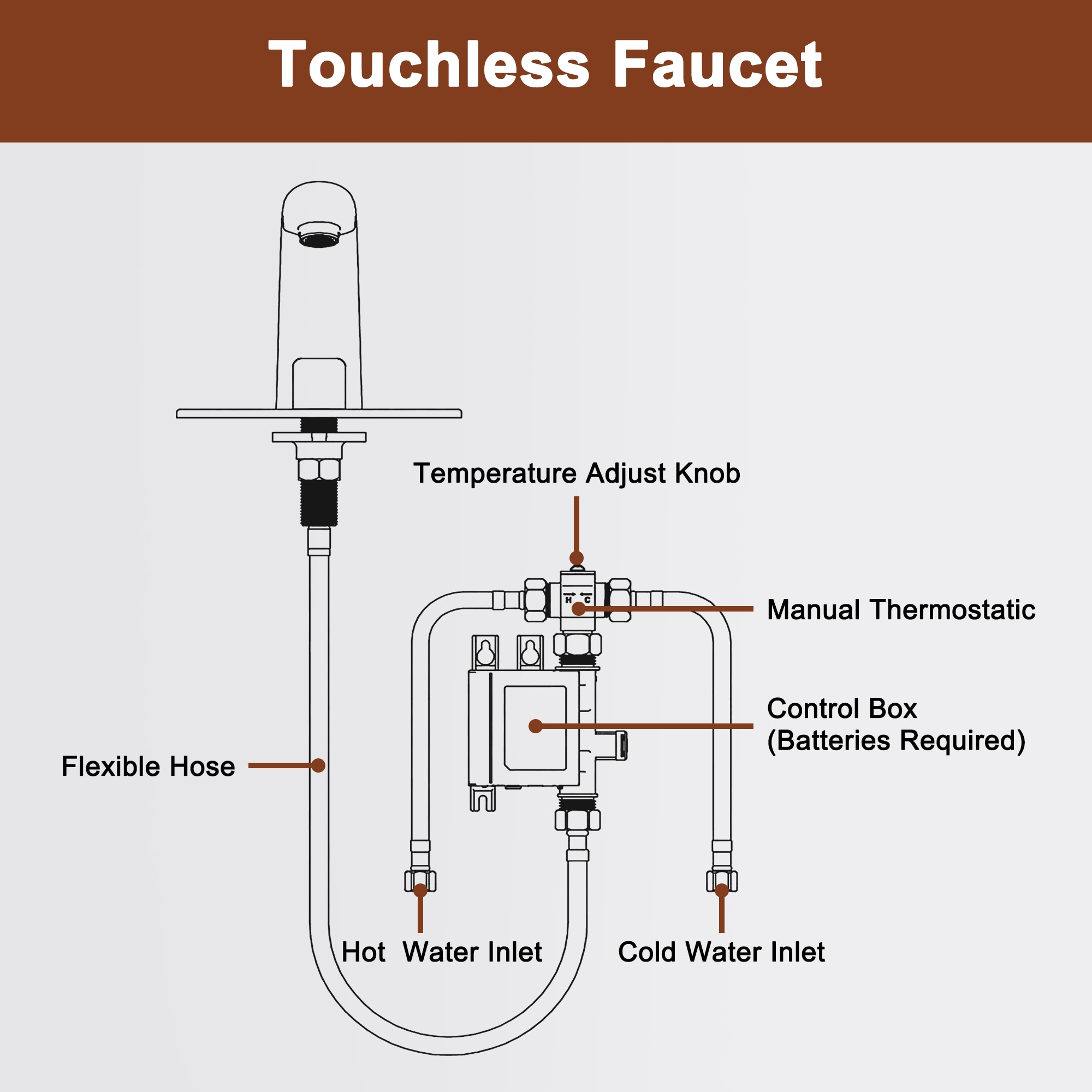 Mondawe MD-S854MB Lavatory-Faucets - View #7