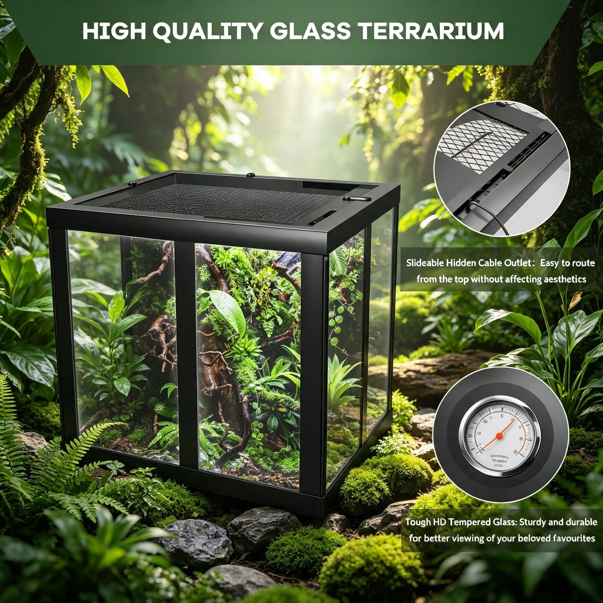 Garvee CD6-F6YE-P5P Terrariums-Habitats - View #6