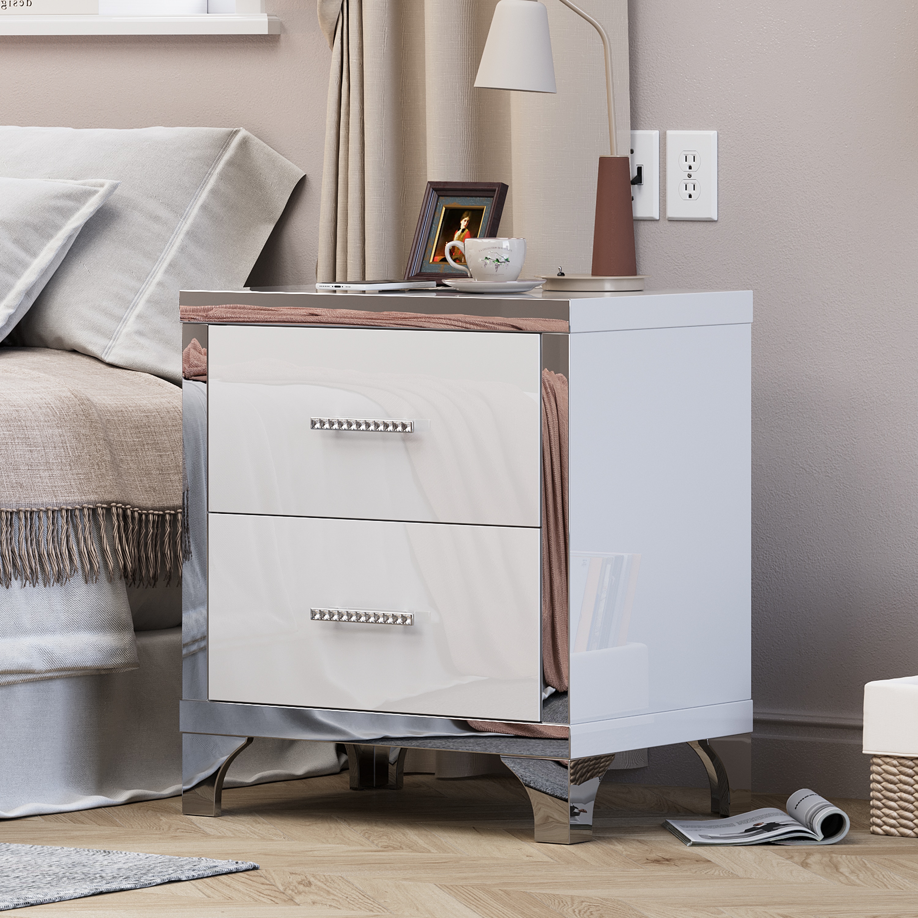 Clihome CL-JH022-013BK-N nightstands - View #3