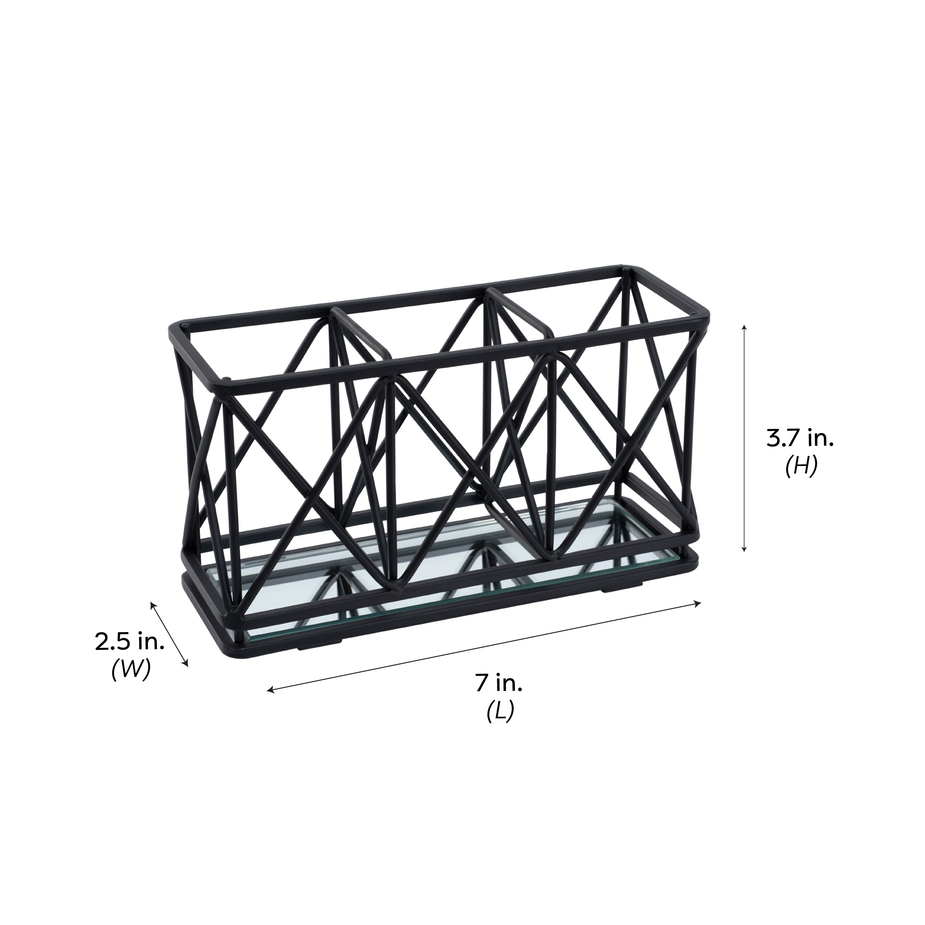 Home Details 27172-MATTEBLK Bathroom-Accessories - View #3