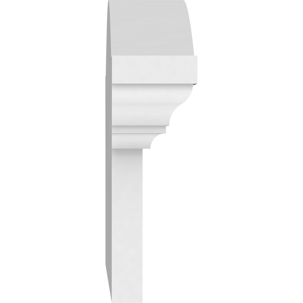 Ekena Millwork PEDP080X105EYE00 Exterior-Window-Trim - View #3