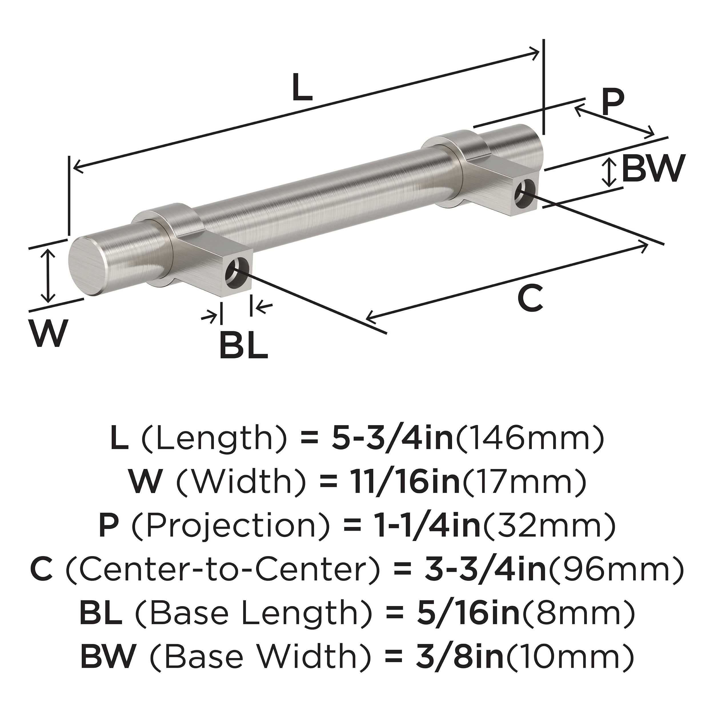 Amerock 10VMP37161G10 Cabinet-Pulls - View #4