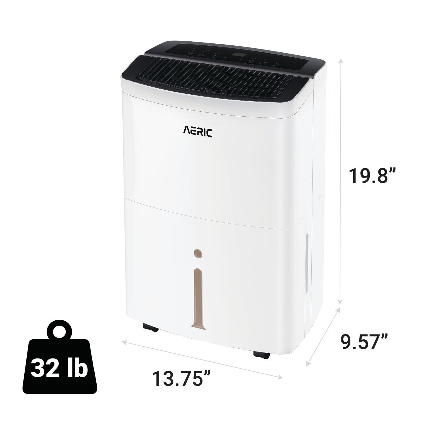 Aeric 35-Pint 3-Speed Dehumidifier ENERGY STAR (For Rooms 1501- 3000sq ft) AERD351P Sansujyuku sansujyuku.com