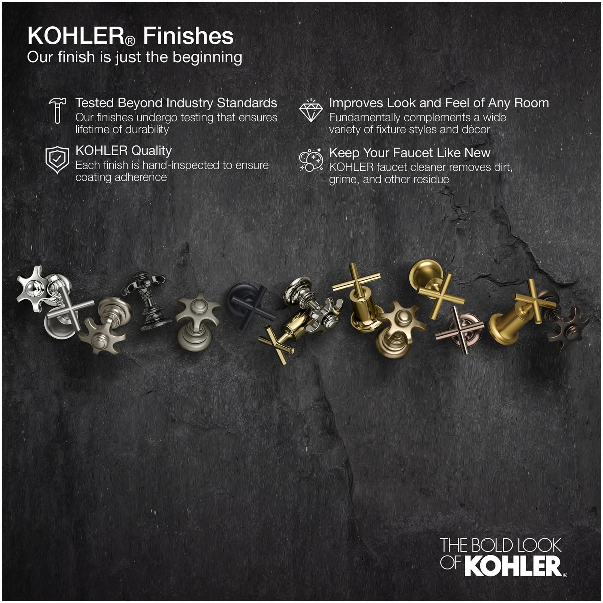 KOHLER K-14790-BL Bath-Shower-Facc - View #3