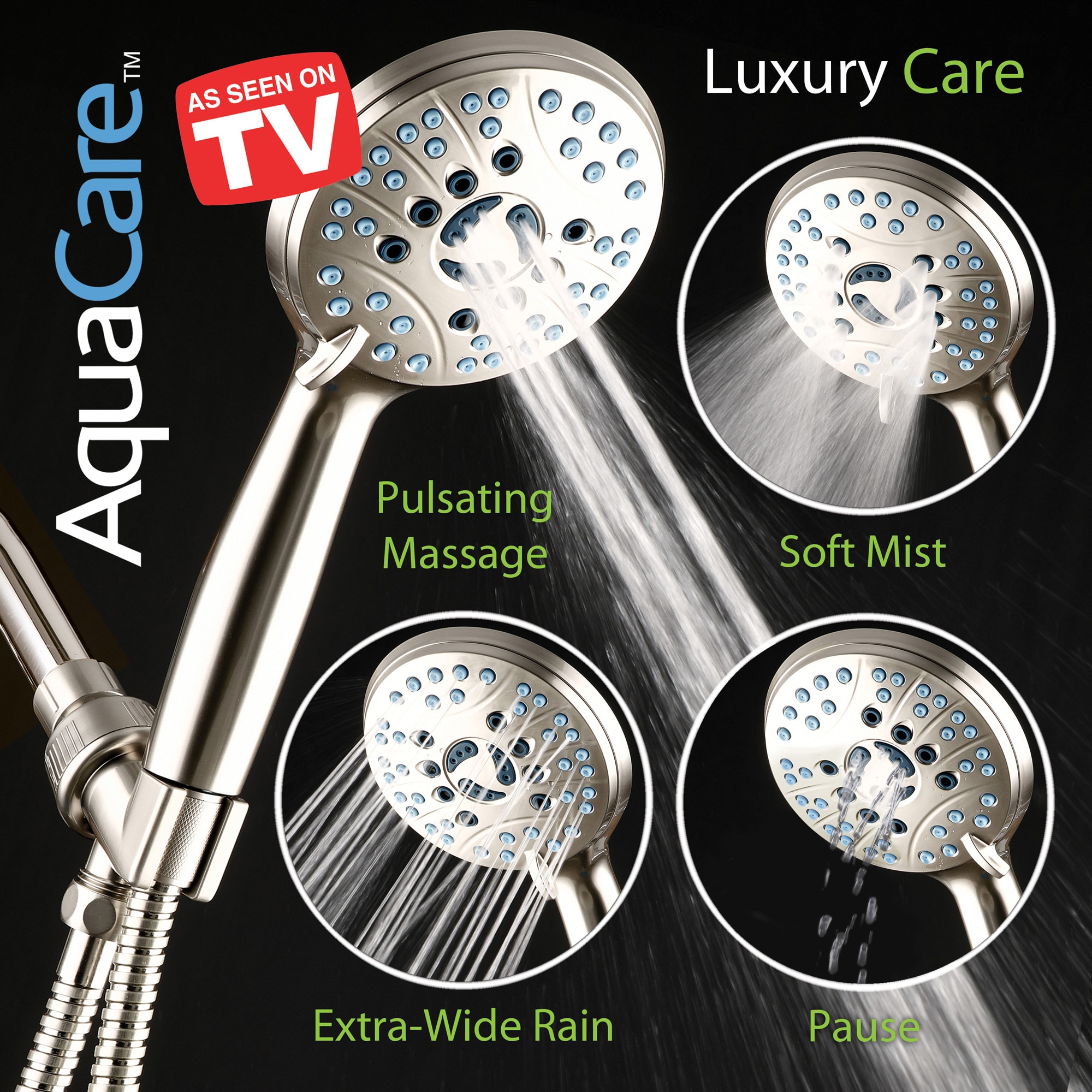 AquaCare 1749SNF Fixed-Showerhead - View #6