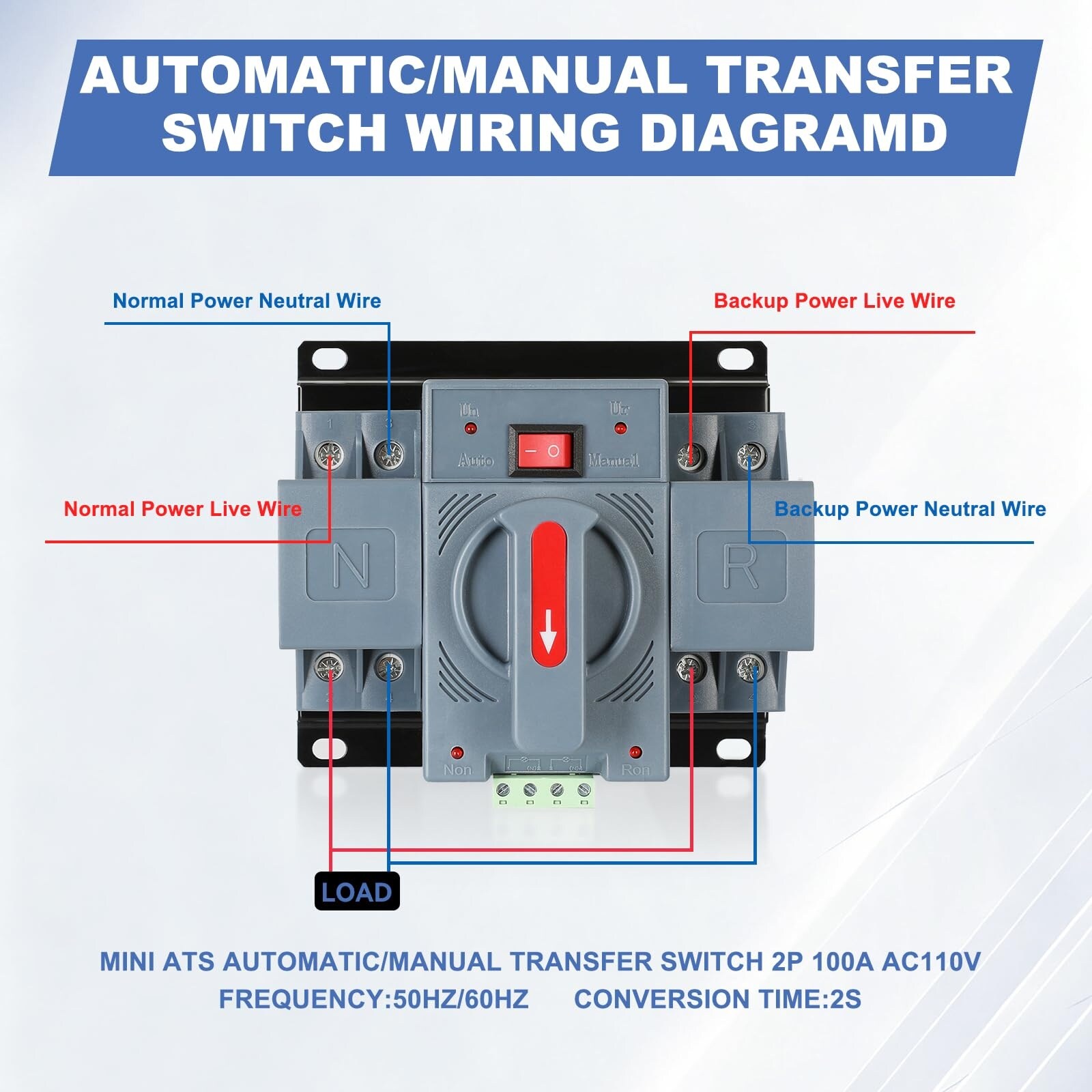 Misopily LMS0605M035 Transfer-Switch-Kit - View #3