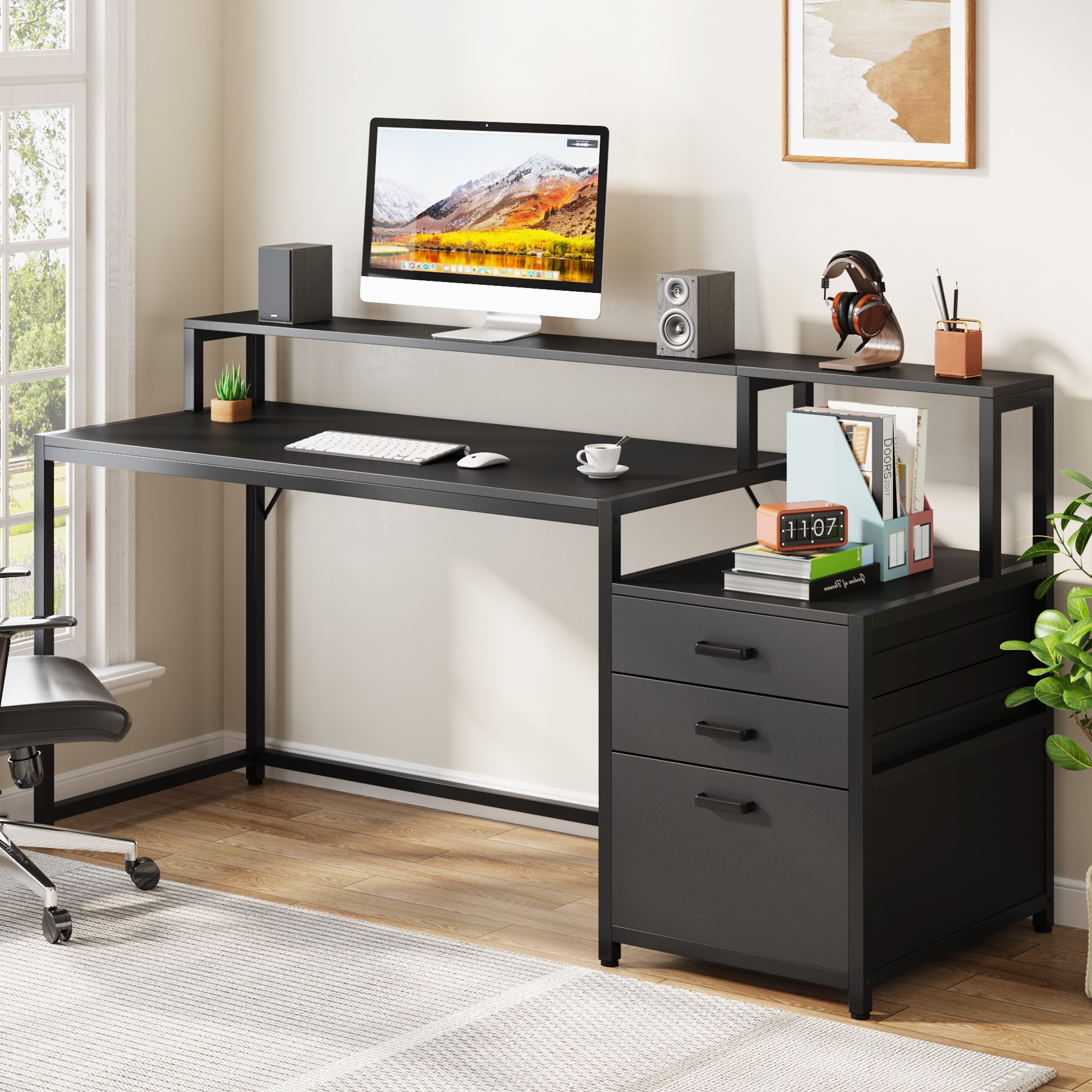 Fnova LWTJ-JW0839 Office-Tables - View #3