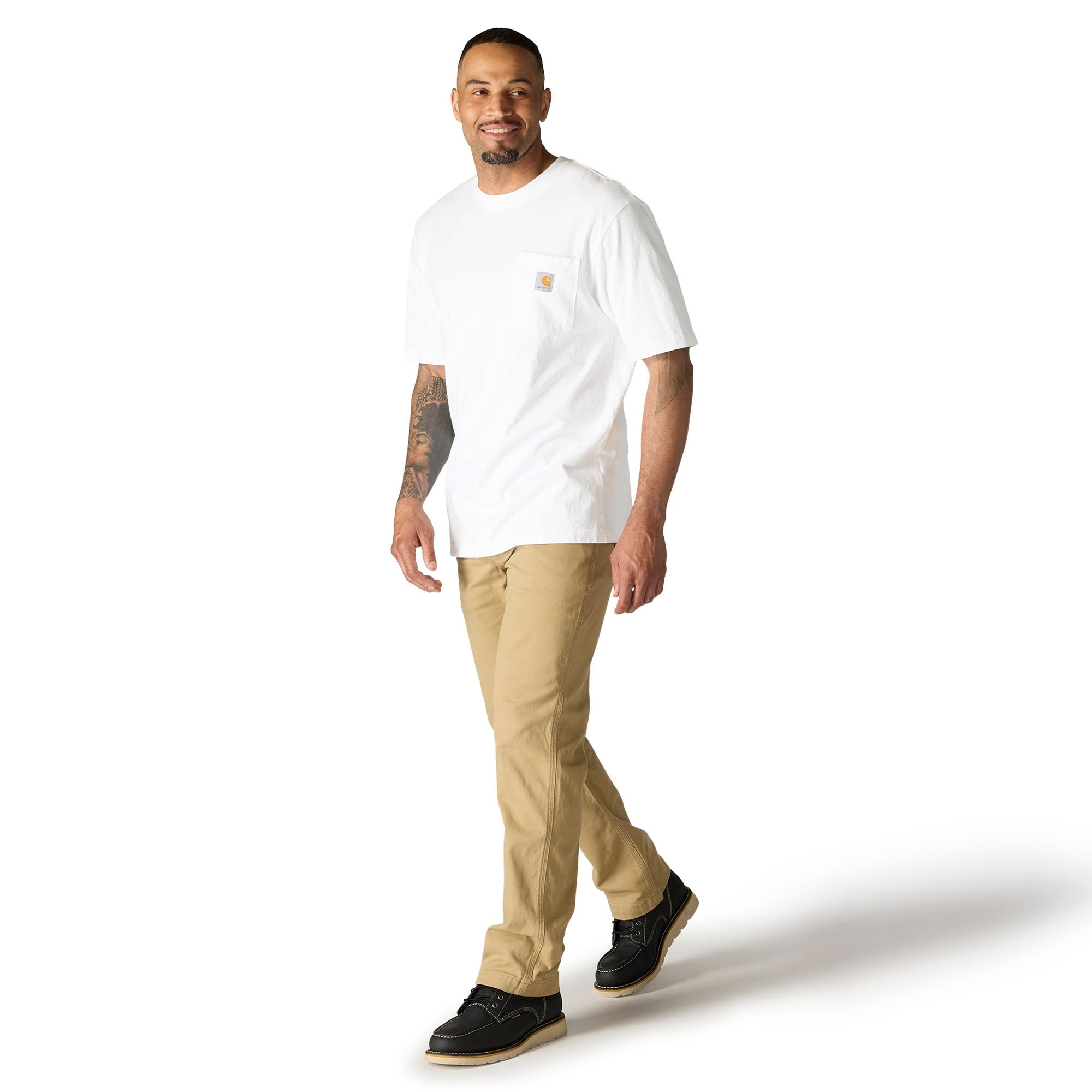 Carhartt K87-WHTLREG Tops-Shirts - Thumbnail View #4