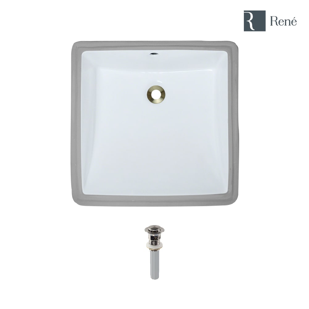 Rene R2-1003-W-PUD-BN Bath-Sink - View #2