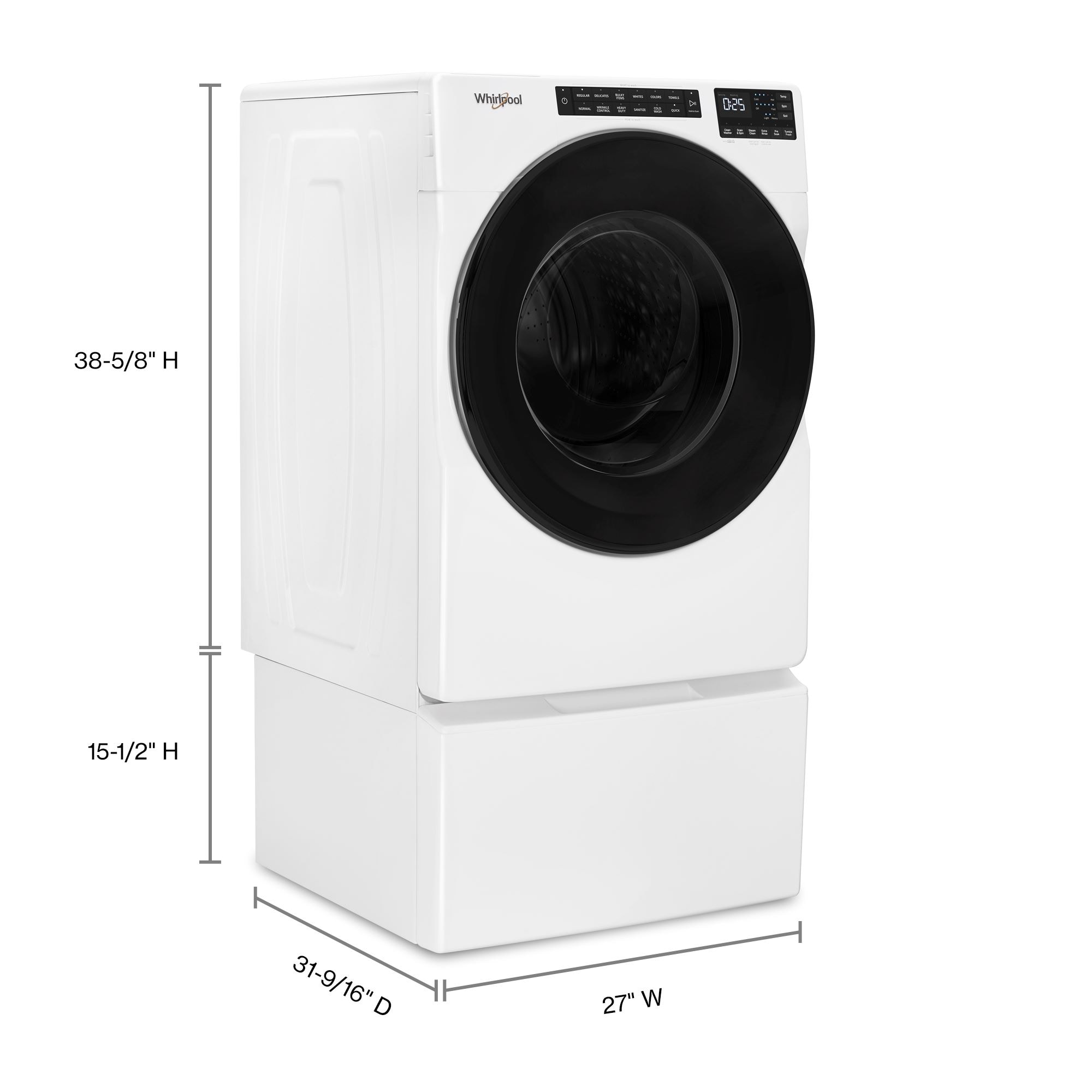 Whirlpool WFW5605MW m080105 - View #3