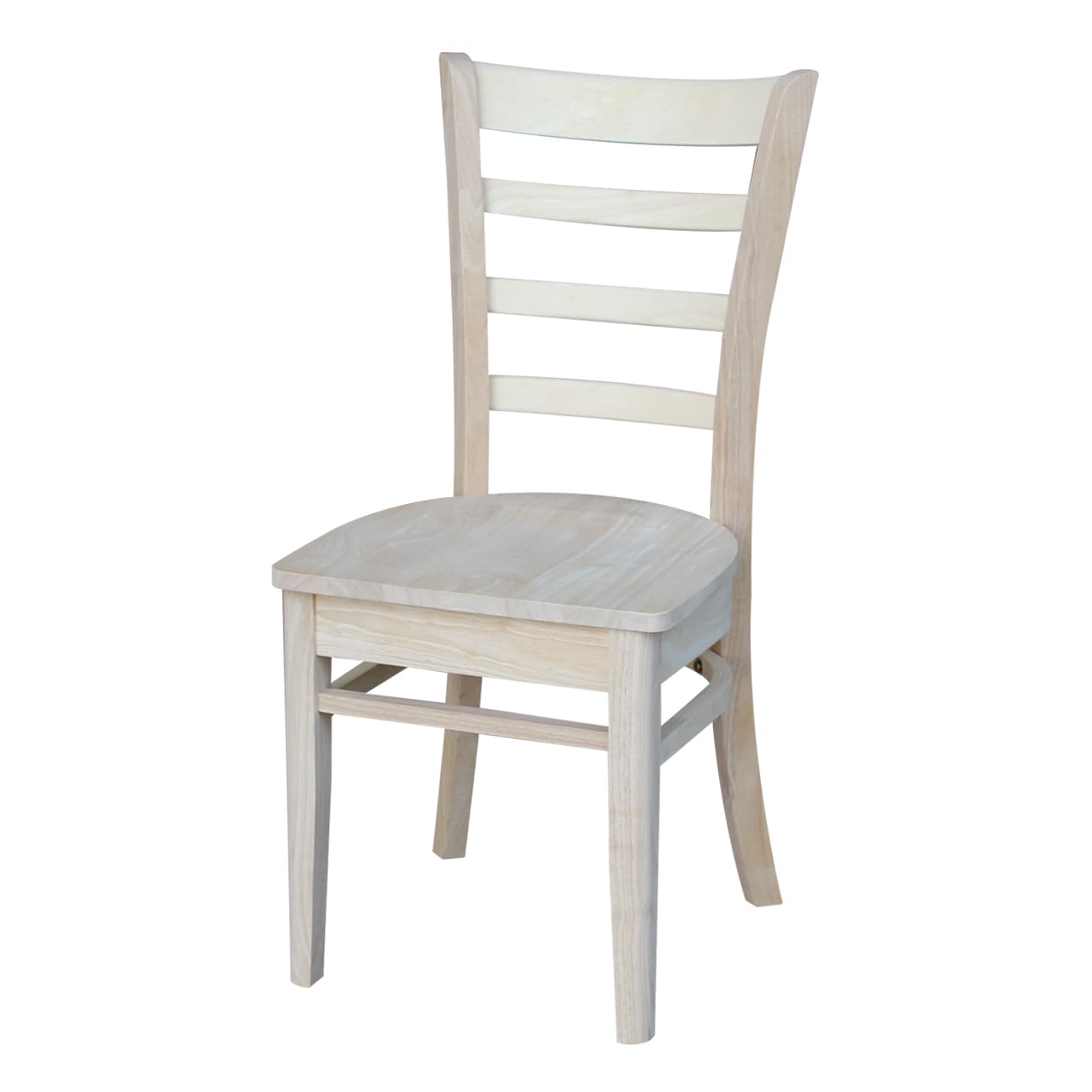 International Concepts Set of 2 Traditional Dining Arm Chair (Wood ...