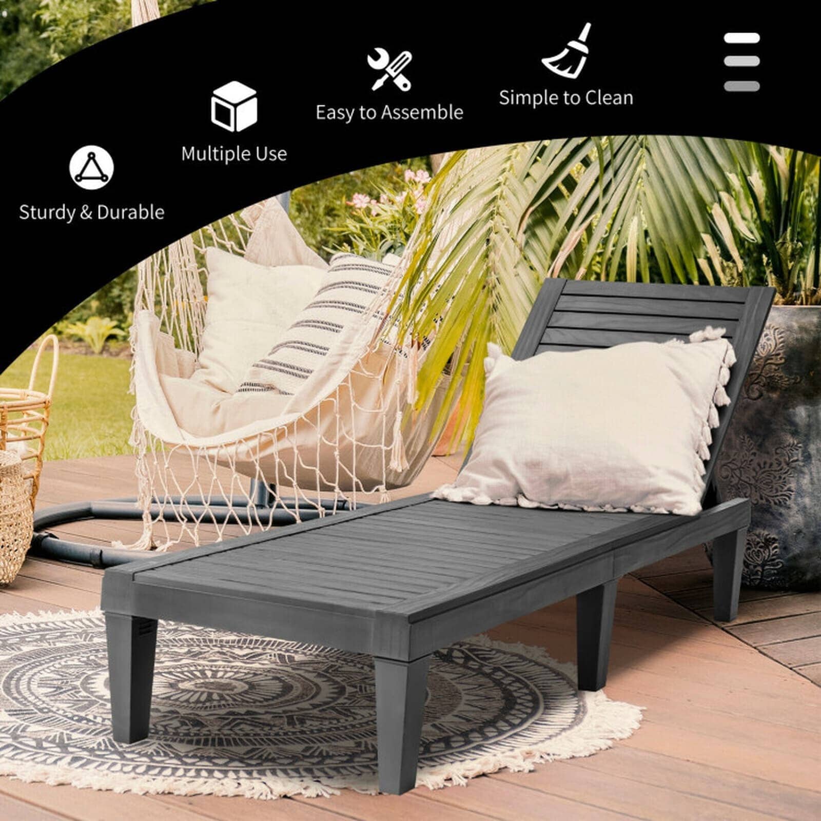 MELLCOM DOBAMC-D01027H1TCA Patio-Chairs - View #5