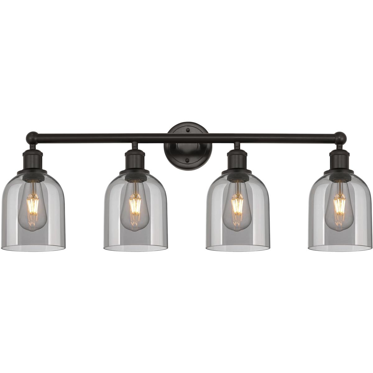 Innovations Lighting -  616-4W-OB-G558-6SM Edison Bella Bathroom Vanity Light Oil Rubbed Bronze